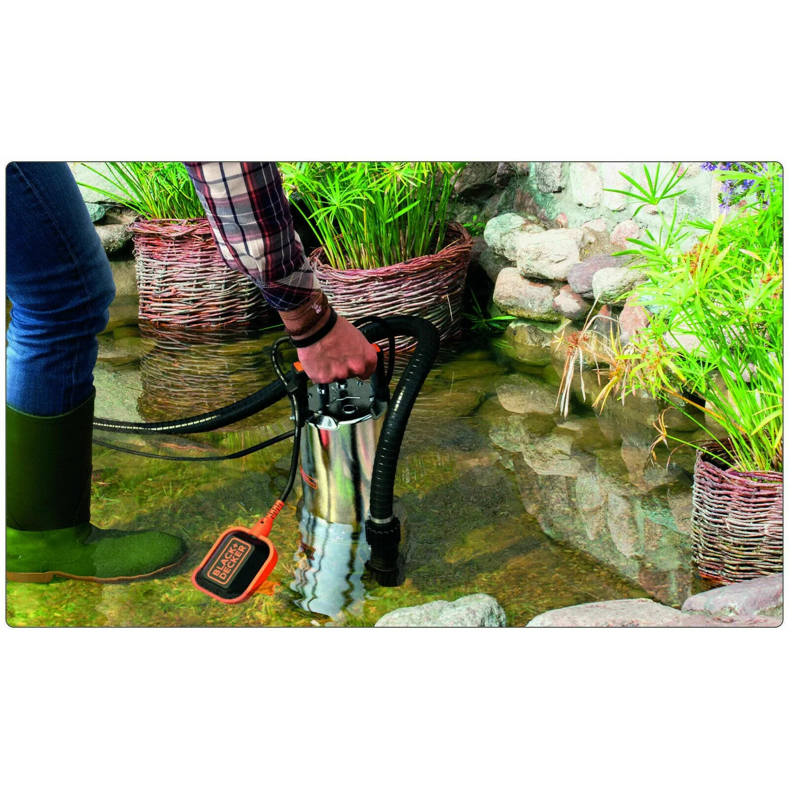 Black+Decker Wasserpumpe für Schmutzwasser BXUP1100XDE - Image 6