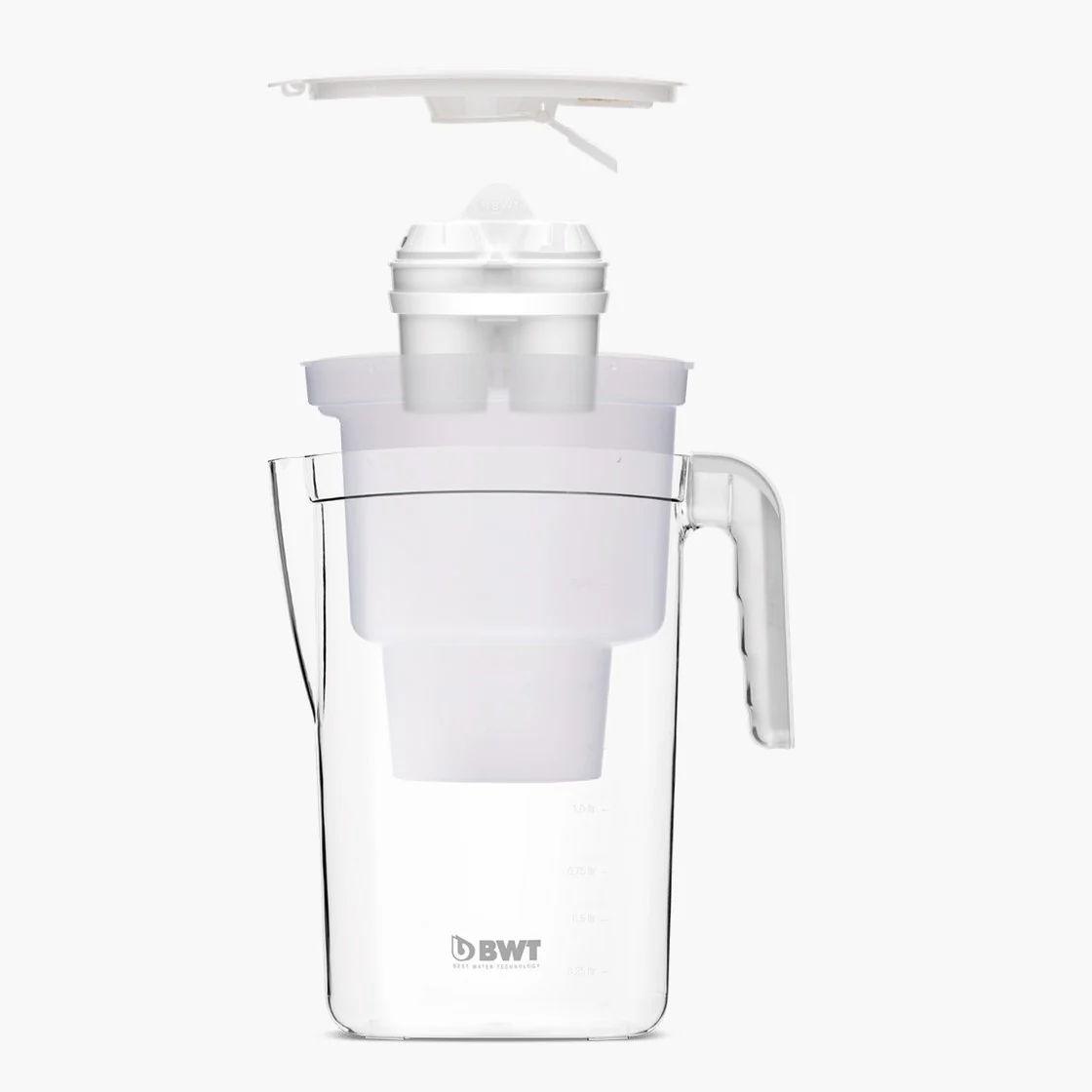 BWT Tischwasserfilter Krug Vida white 2.6 l manual ohne Filter - Image 2