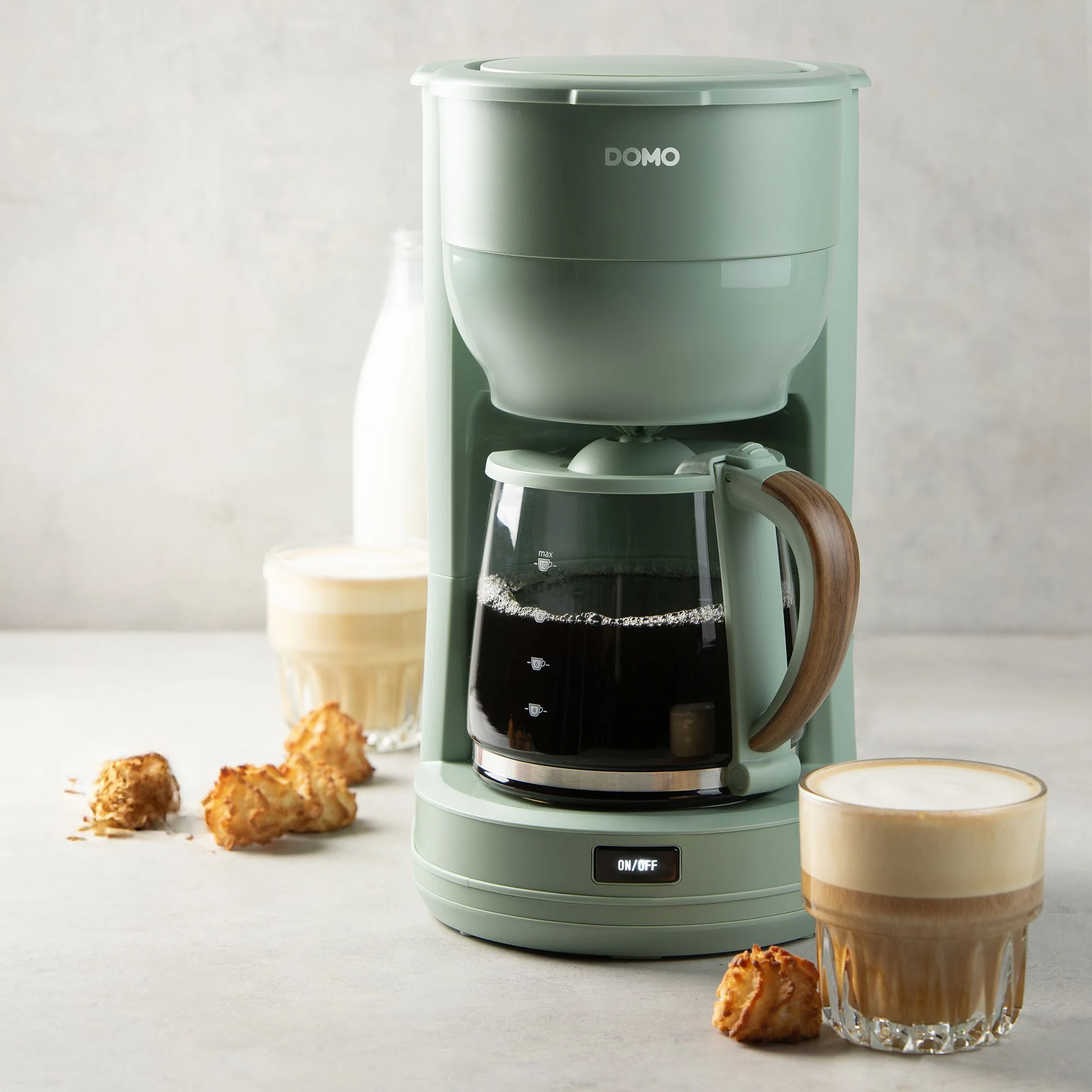 Domo Filterkaffeemaschine DO755K Green - Image 2