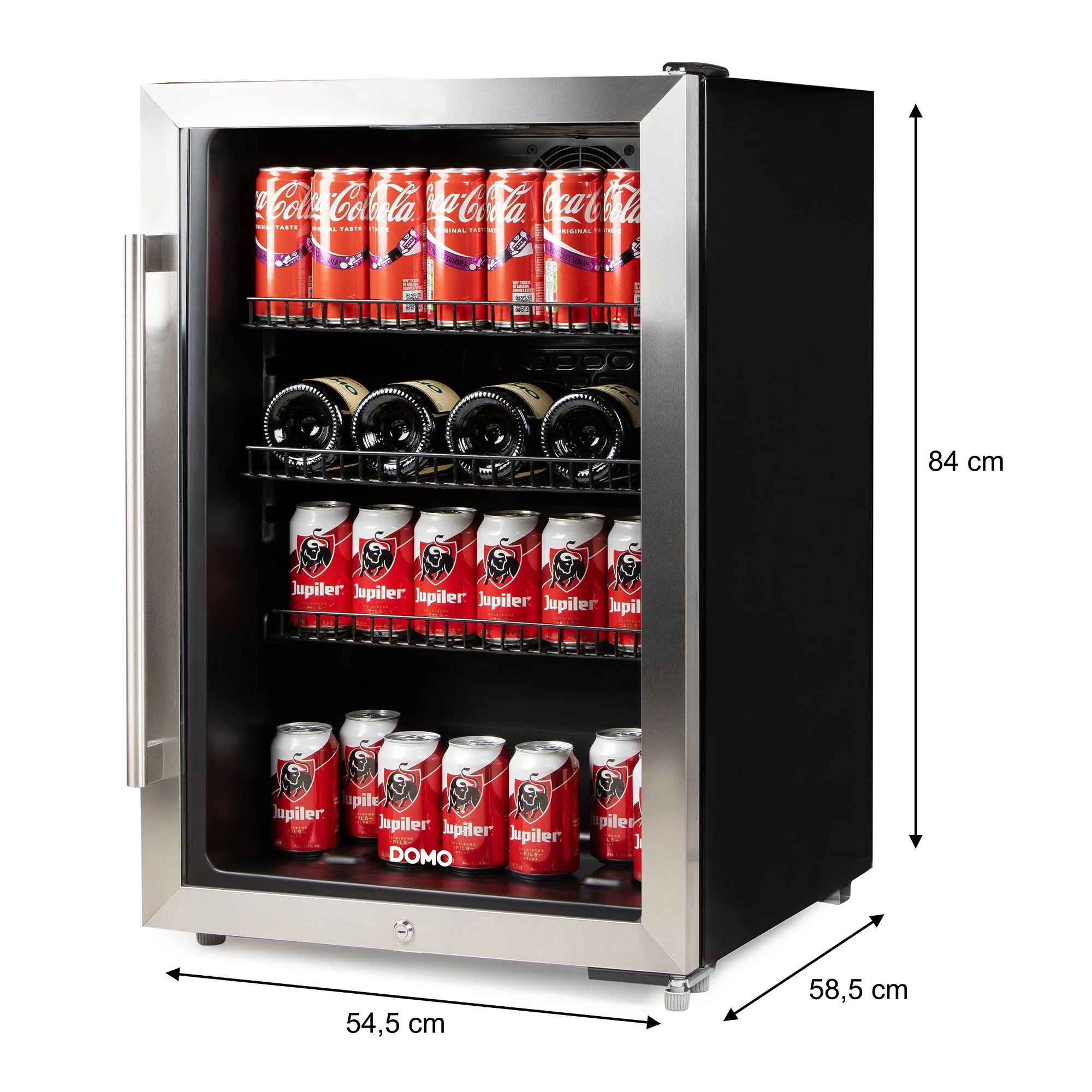 Domo Flaschenkühlschrank DO91610BK, 118 L - Image 5
