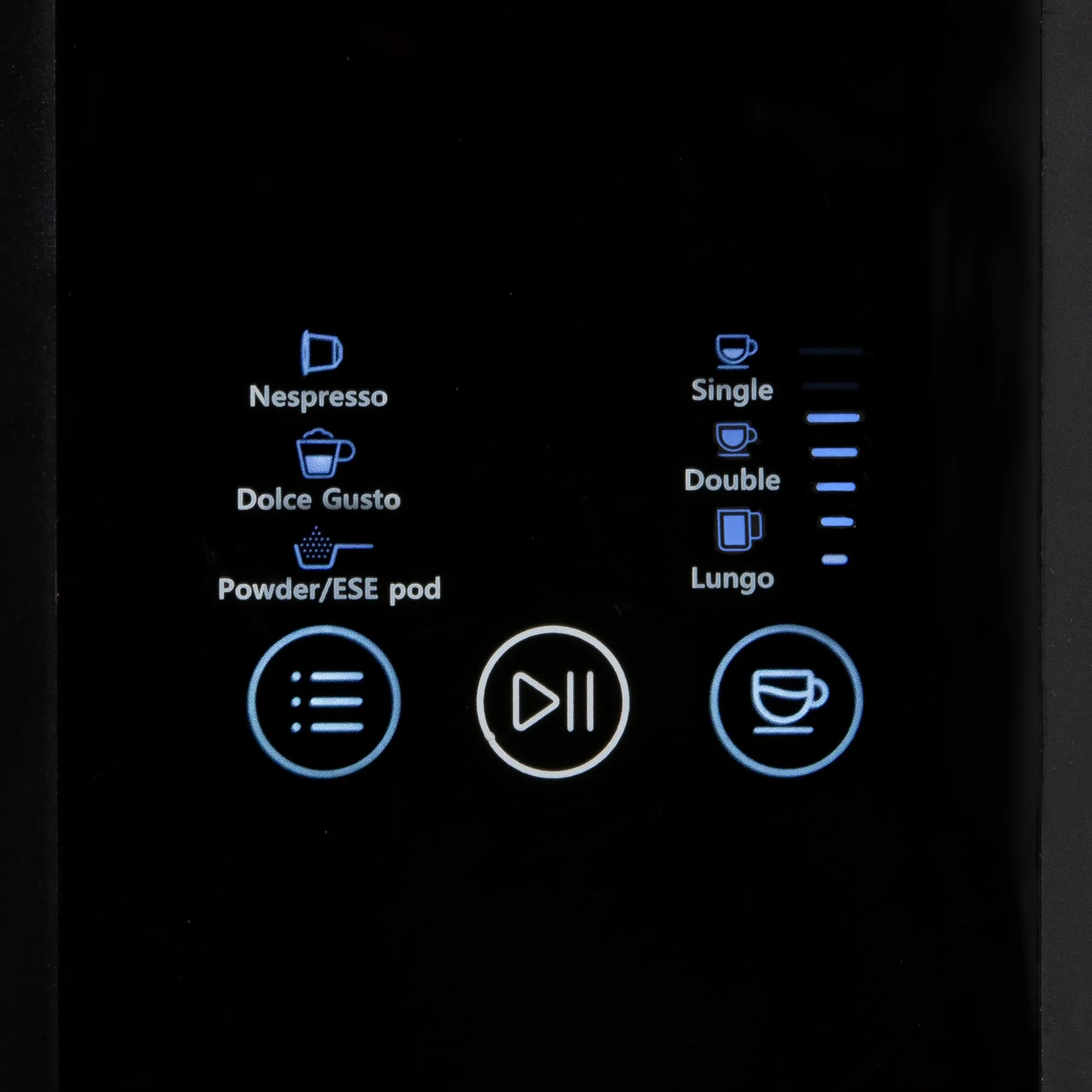 Domo Kaffeemaschine 4-in-1 für Nespresso und Dolce Gusto-Kapseln, ESE Pads und gem. Kaffee DO748K - Image 5