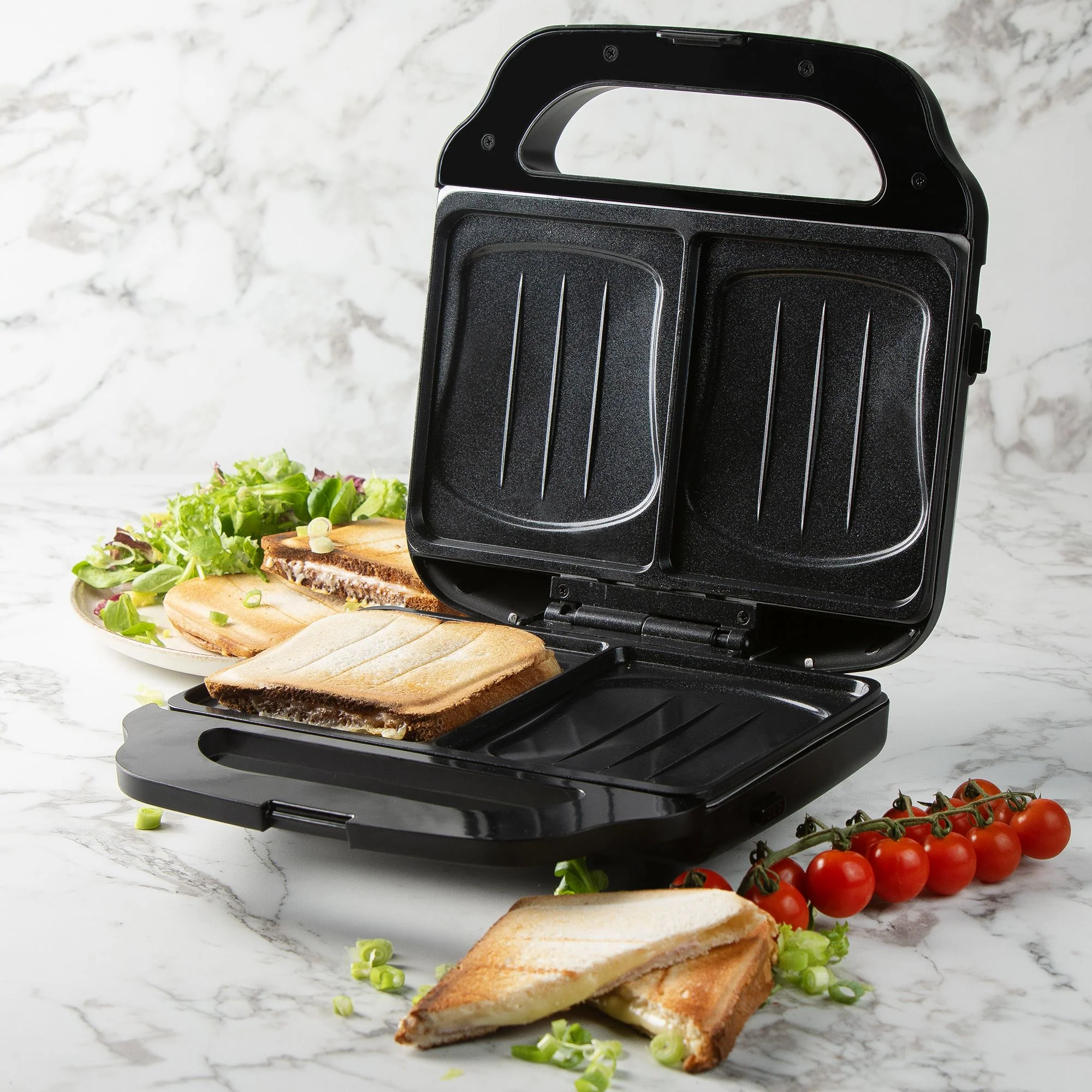 Domo Kontaktgrill 3-in-1, Sandwich-Waffel-Grill, DO9290C - Image 5
