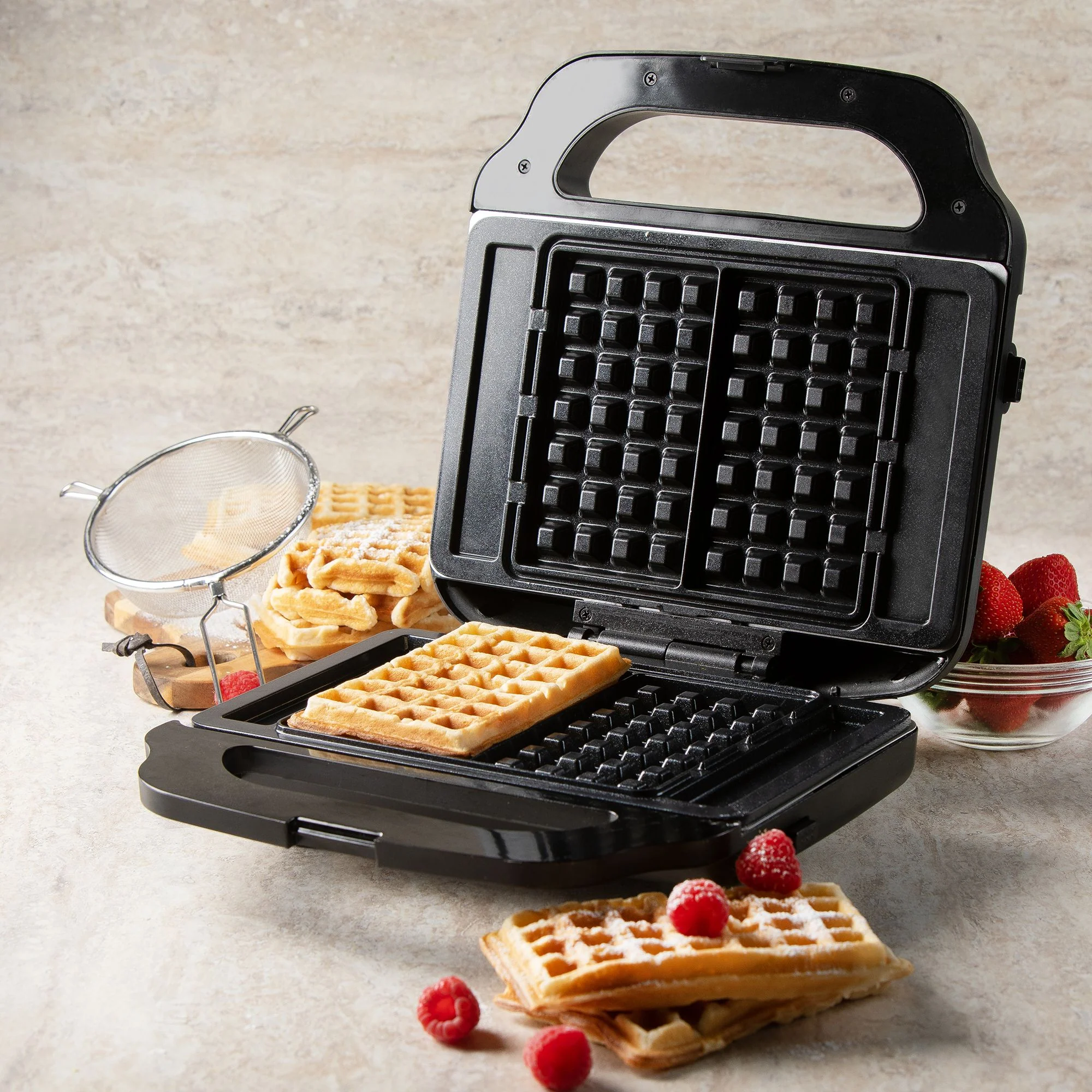 Domo Kontaktgrill 3-in-1, Sandwich-Waffel-Grill, DO9291C - Image 5