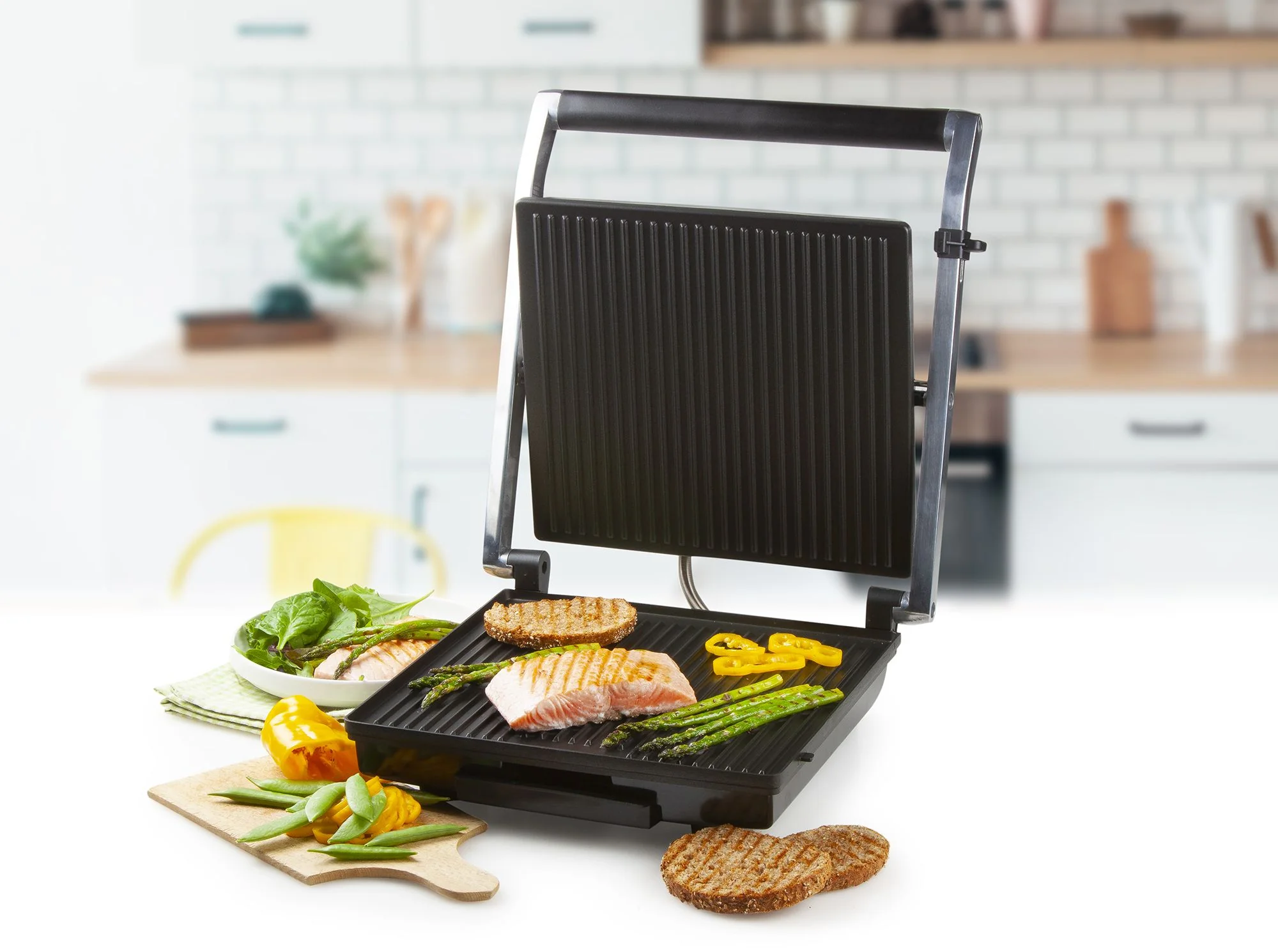 Domo Kontaktgrill DO9135G edelstahl/schwarz - Image 5