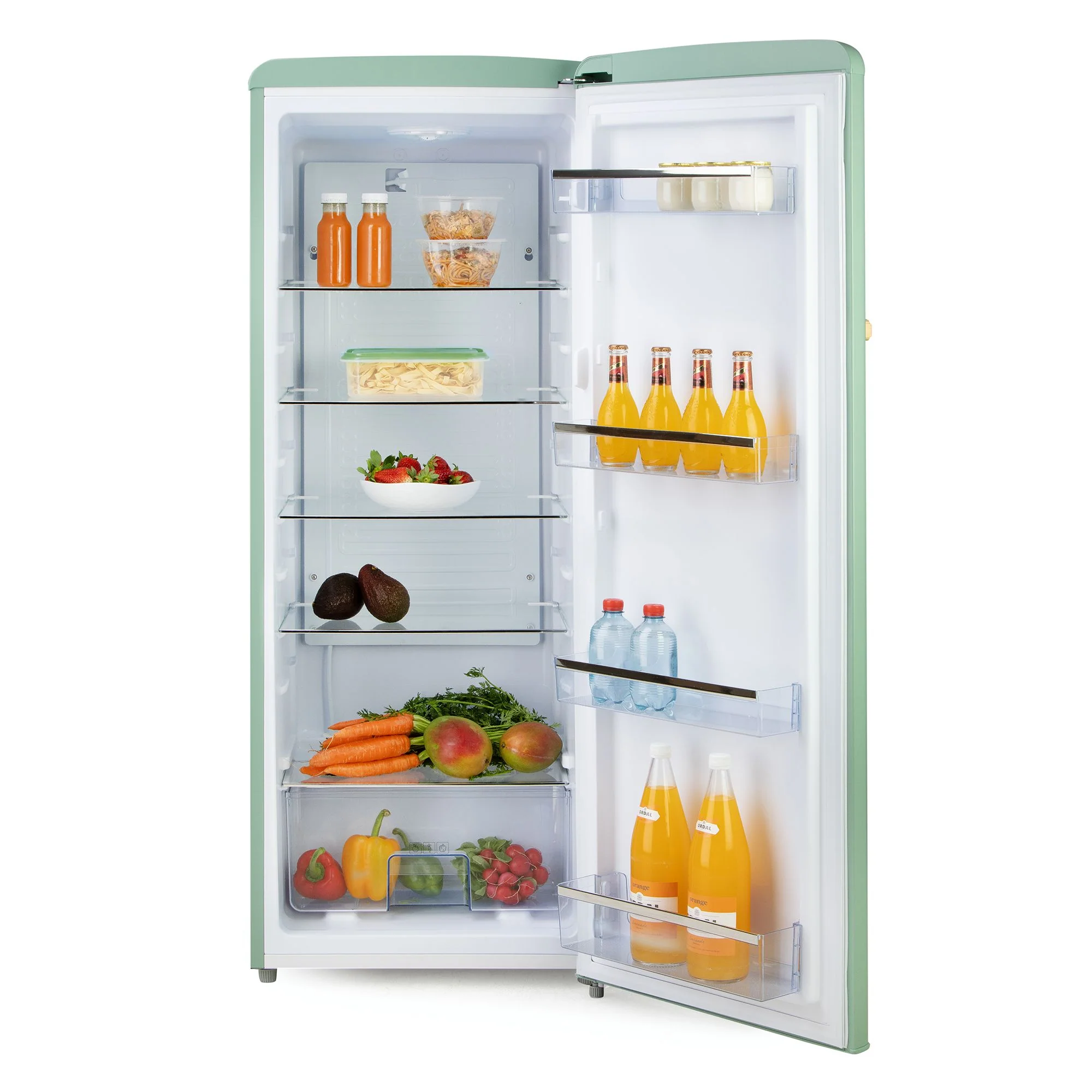 Domo Kühlschrank Retro-Look - DO91710R - grün - 225 L - Image 5