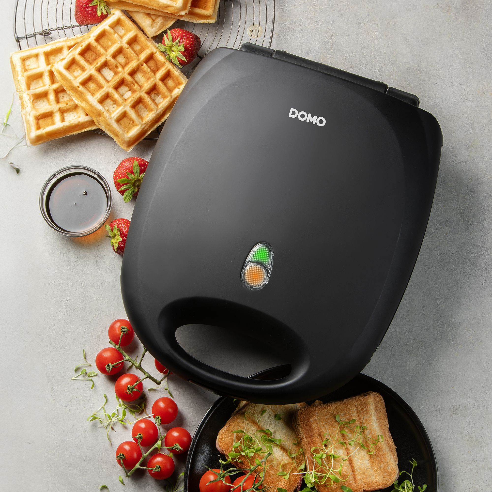 Domo Sandwichmaker & Waffeleisen 2-in-1 DO9295C - Image 6