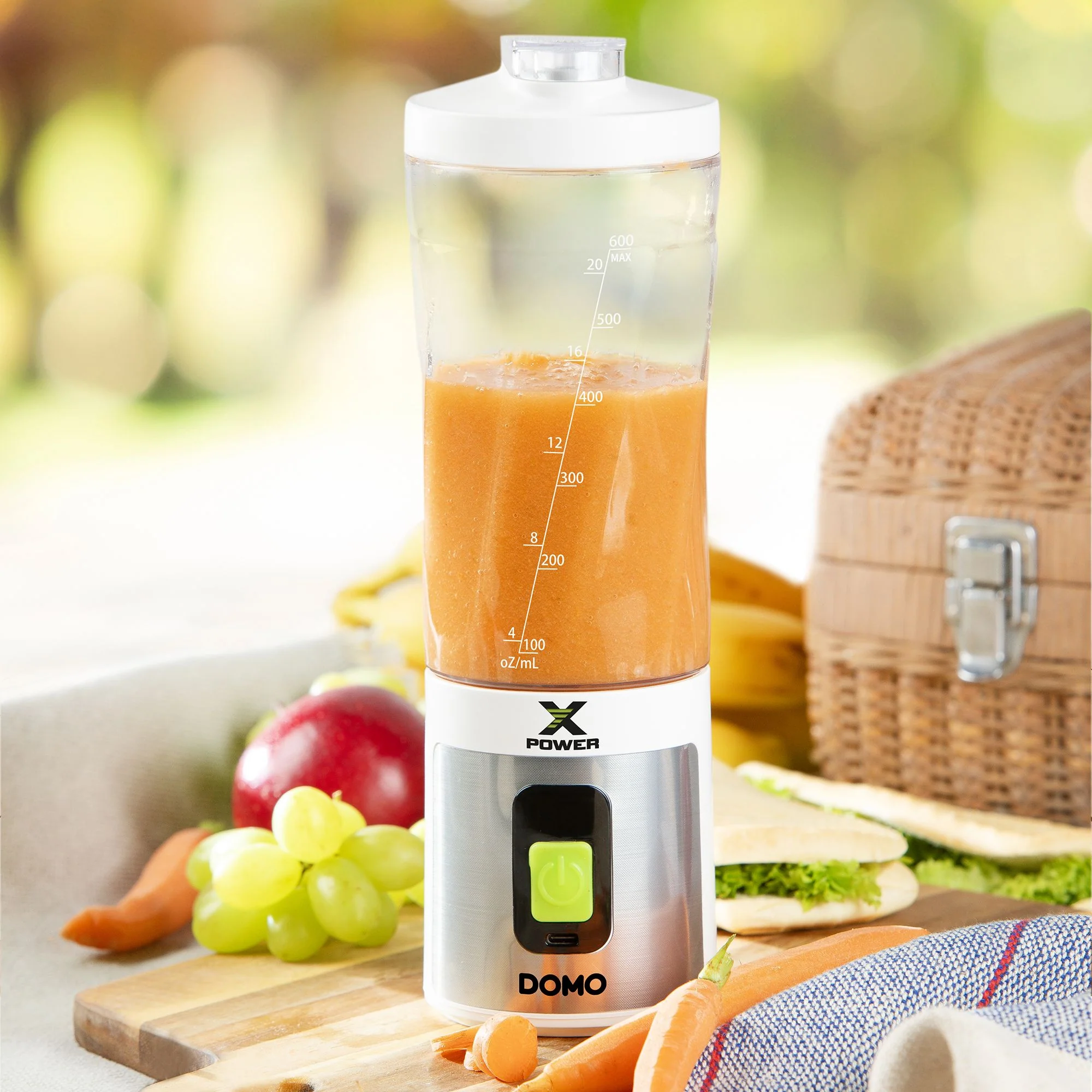 Domo Standmixer mit Akku DO752BL - Image 2