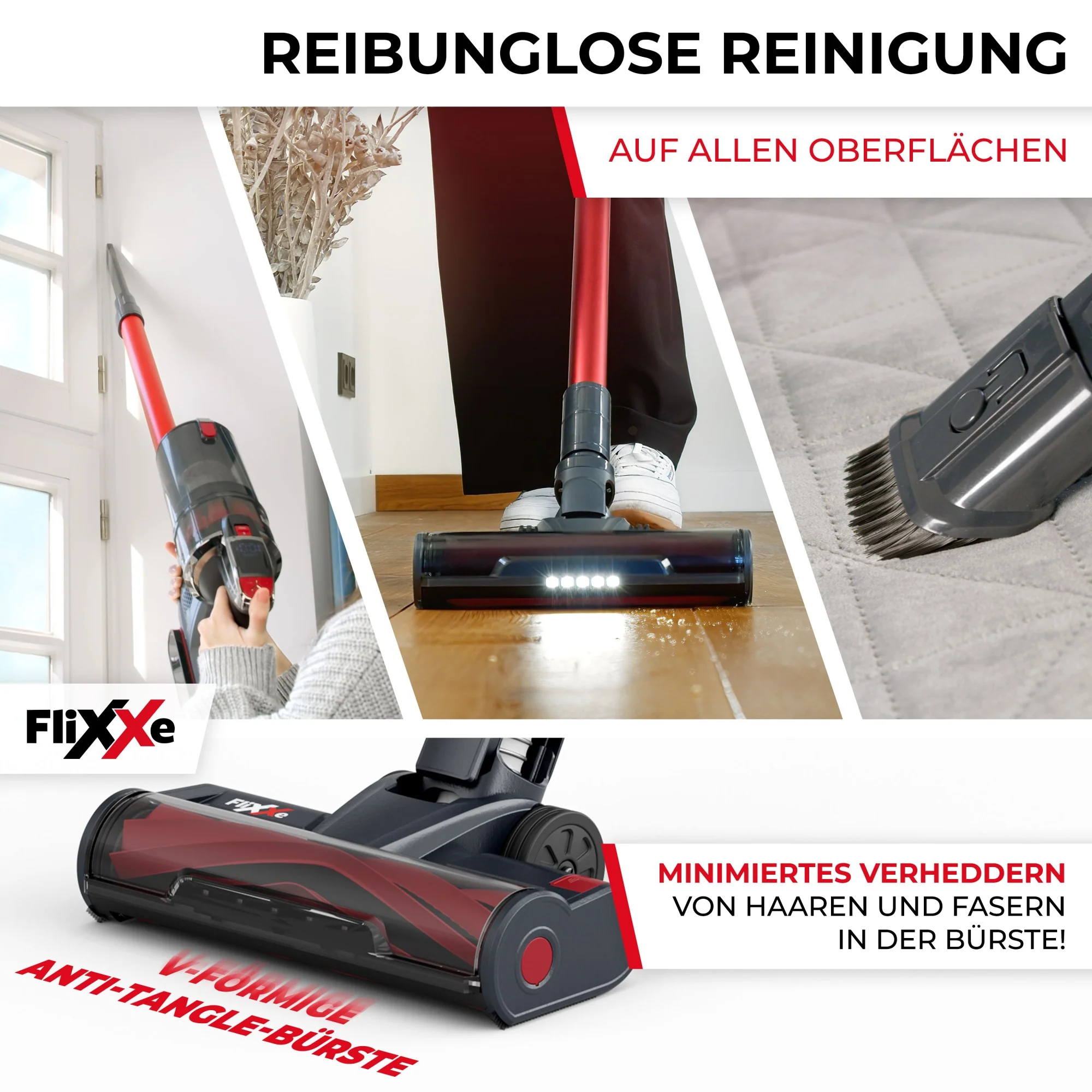 FliXXe Akkustaubsauger T12 Stick Vacs - Image 6