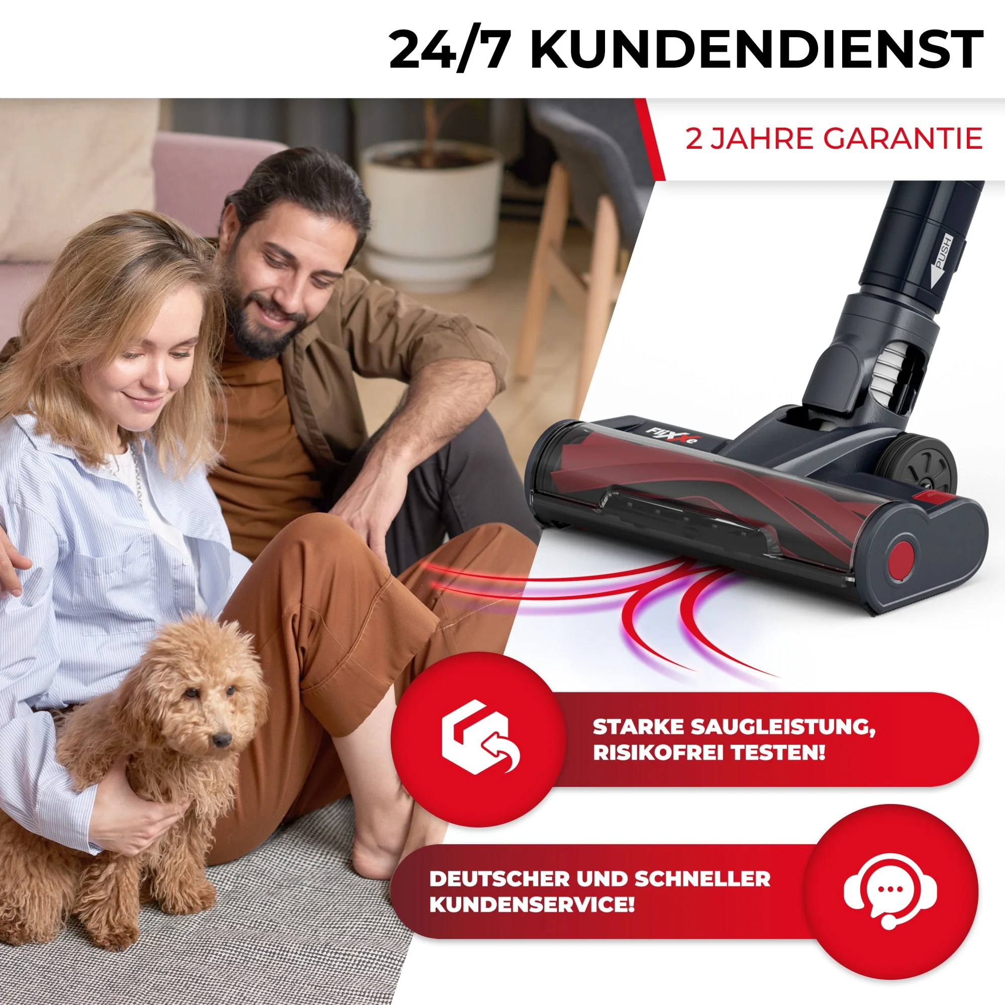 FliXXe Akkustaubsauger T12 Stick Vacs - Image 8
