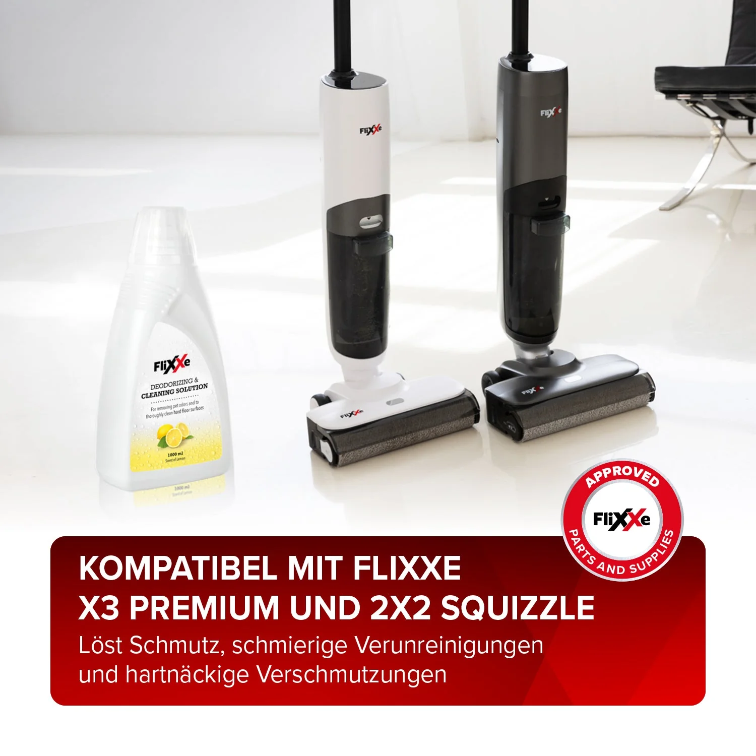 FliXXe Reinigungsmittel 1 Liter Solution Lemon - Image 4