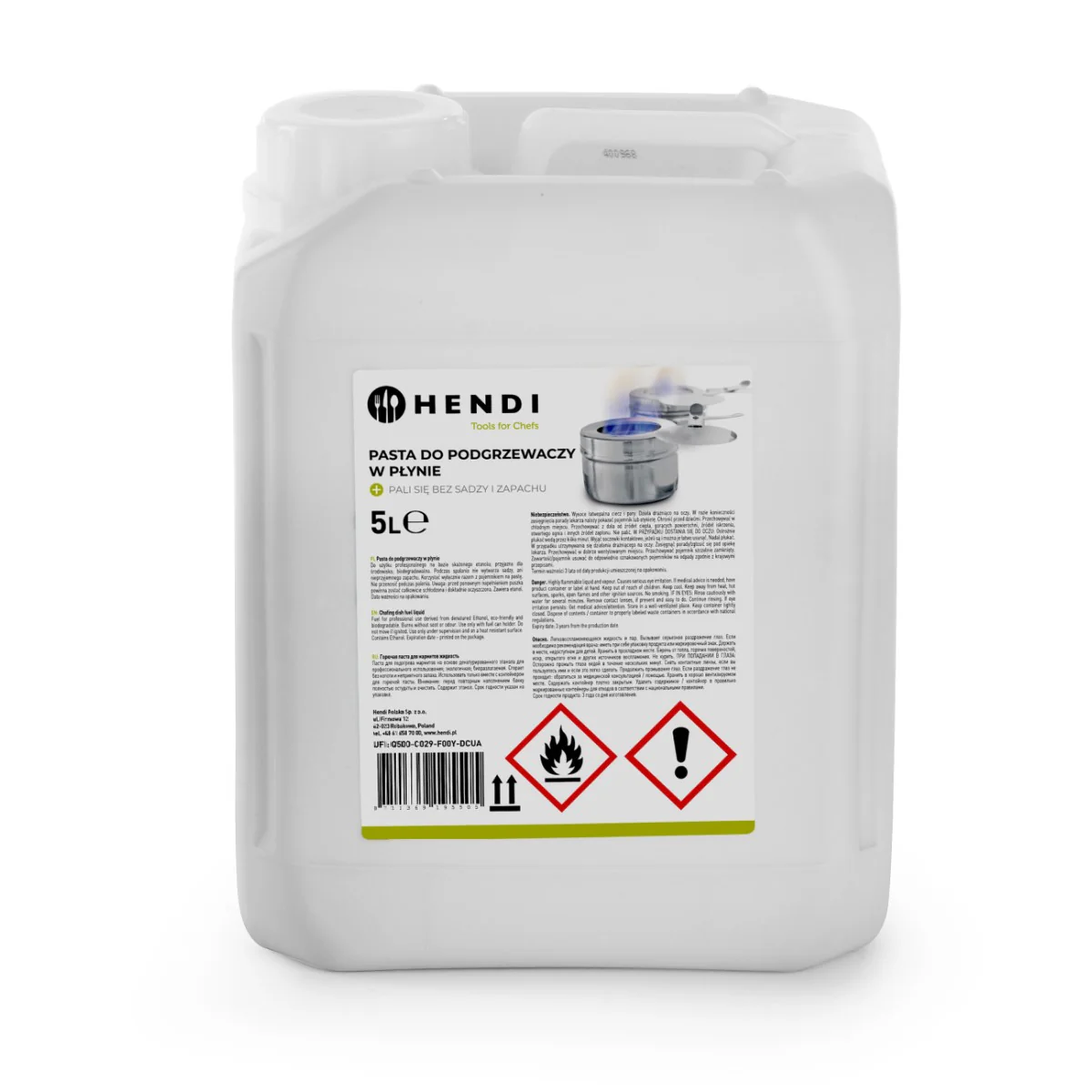 HENDI Brennpaste 5L
