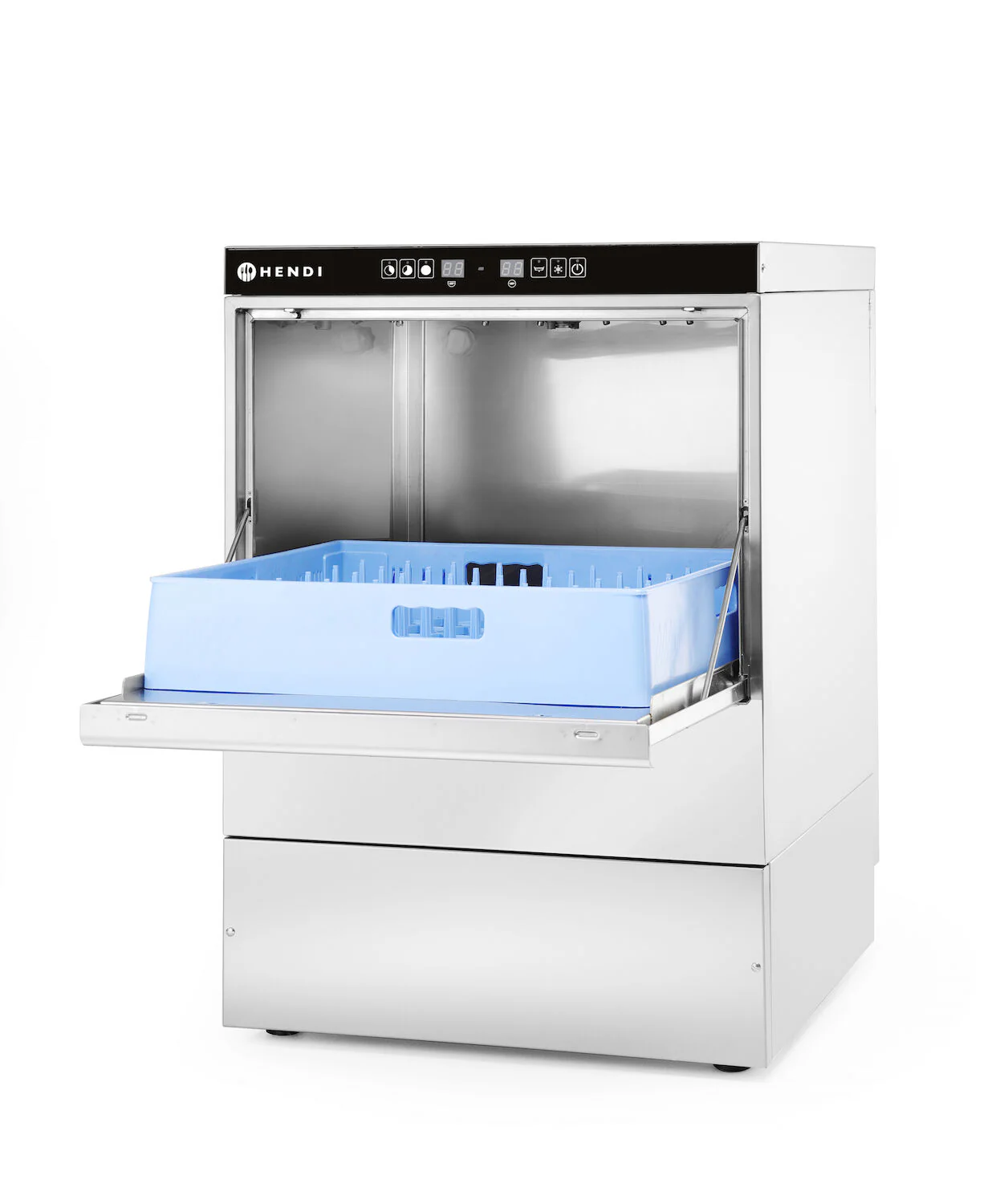 HENDI Gastro-Geschirrspüler Gläserspüler 50x50, elektronische Steuerung, 6600W, 60/120/180 Sek. Programm - Image 2