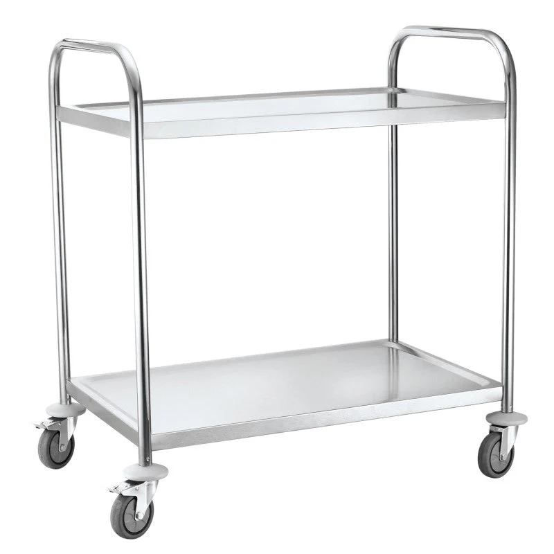HENDI Gastro-Transport Servierwagen 2-Etagen, 900x590x(H)930mm - Image 2
