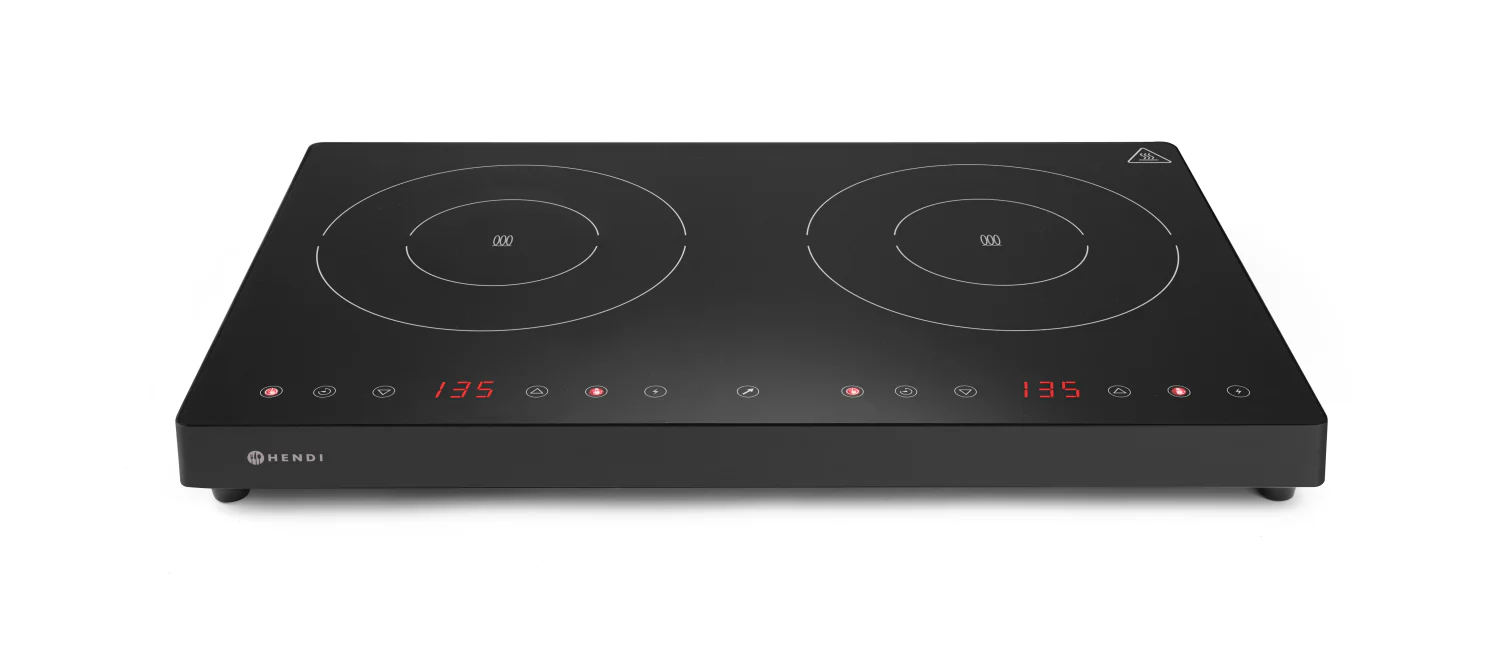 HENDI Induktionskochfeld freistehend doppelt Kitchen Line