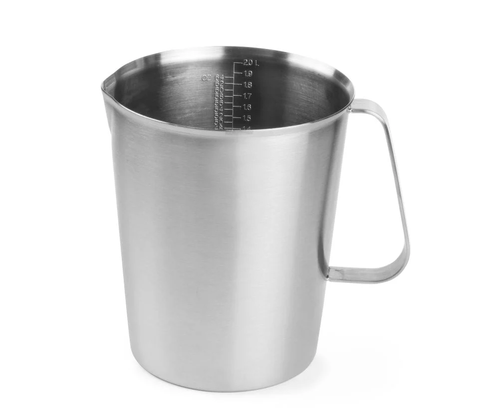 HENDI Messbecher Edelstahl 2L