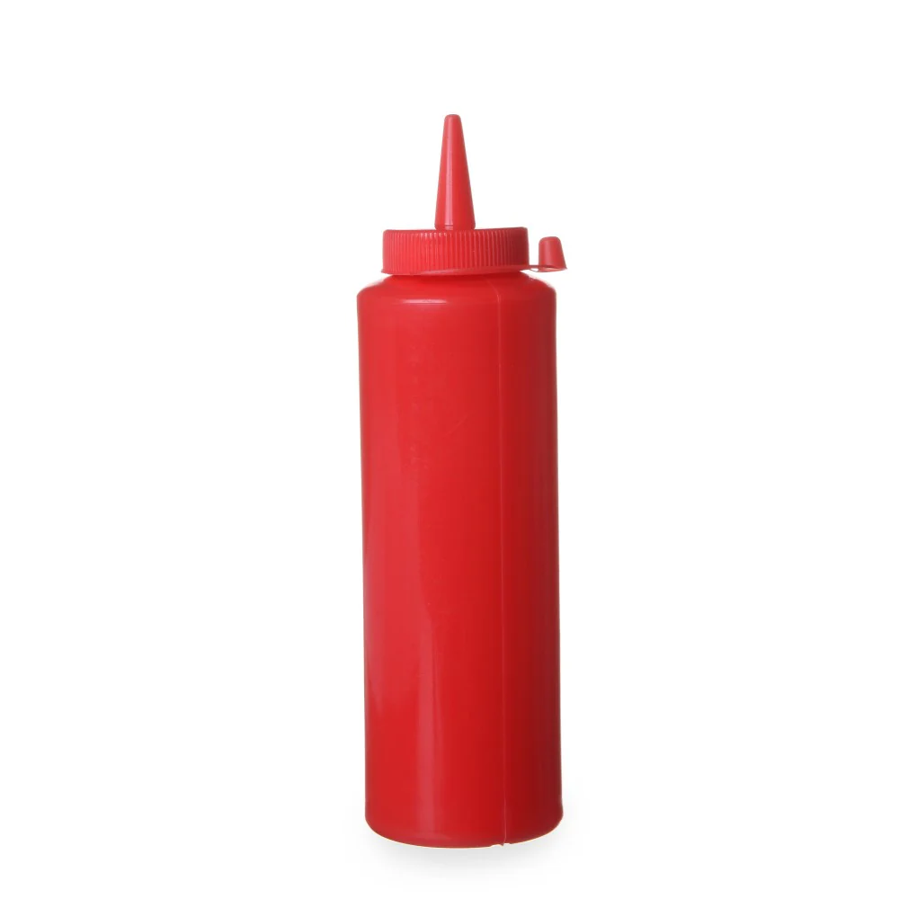 HENDI Saucenflasche rot 700ml, 24cm