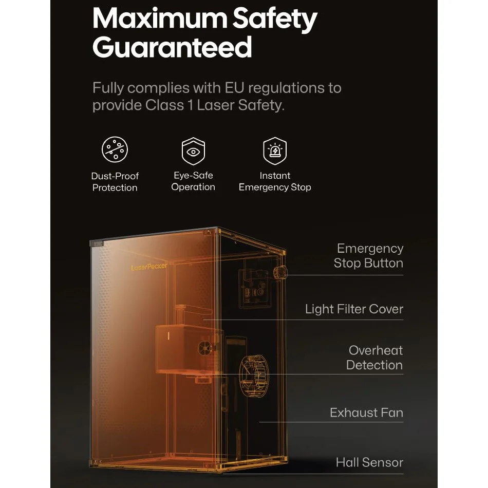 Laserpecker Lasergerät LP2 Safeguard CH, inkl. Protective Box - Image 2