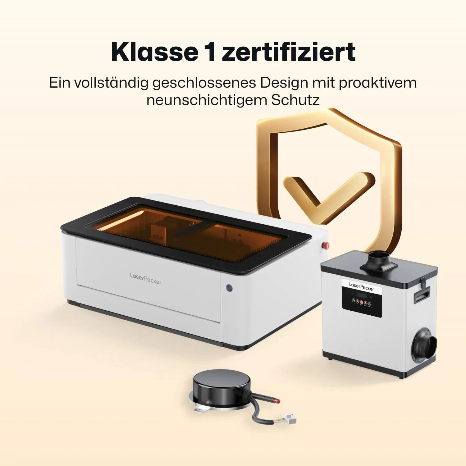 Laserpecker Lasergerät LX2 Safeguard 40W Basic - Image 2