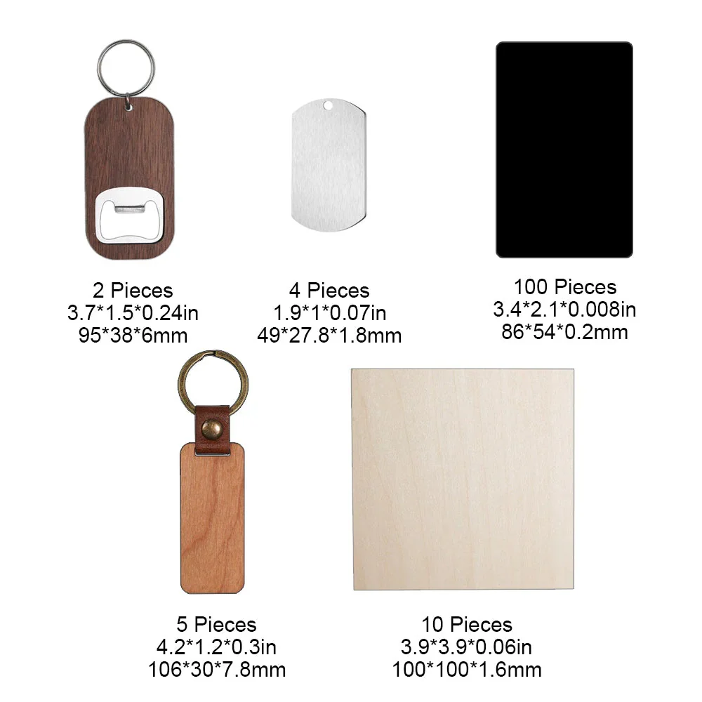 Laserpecker Zubehör Materialpaket (121 Stk.) - Image 3