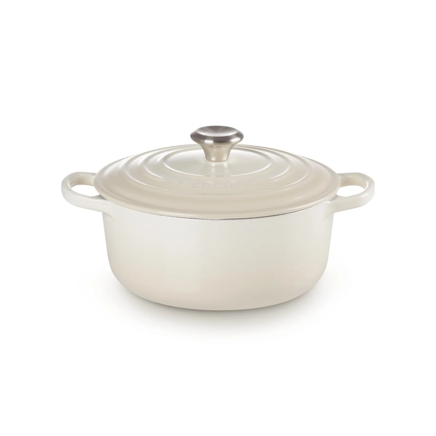 Le Creuset Pfanne Gusseisen-Bräter 20cm Meringue - Image 2
