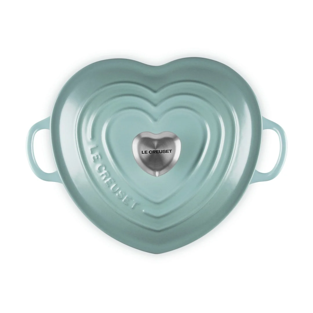 Le Creuset Pfanne Heart collection 20cm, 1.9L, Sea Salt - Image 5