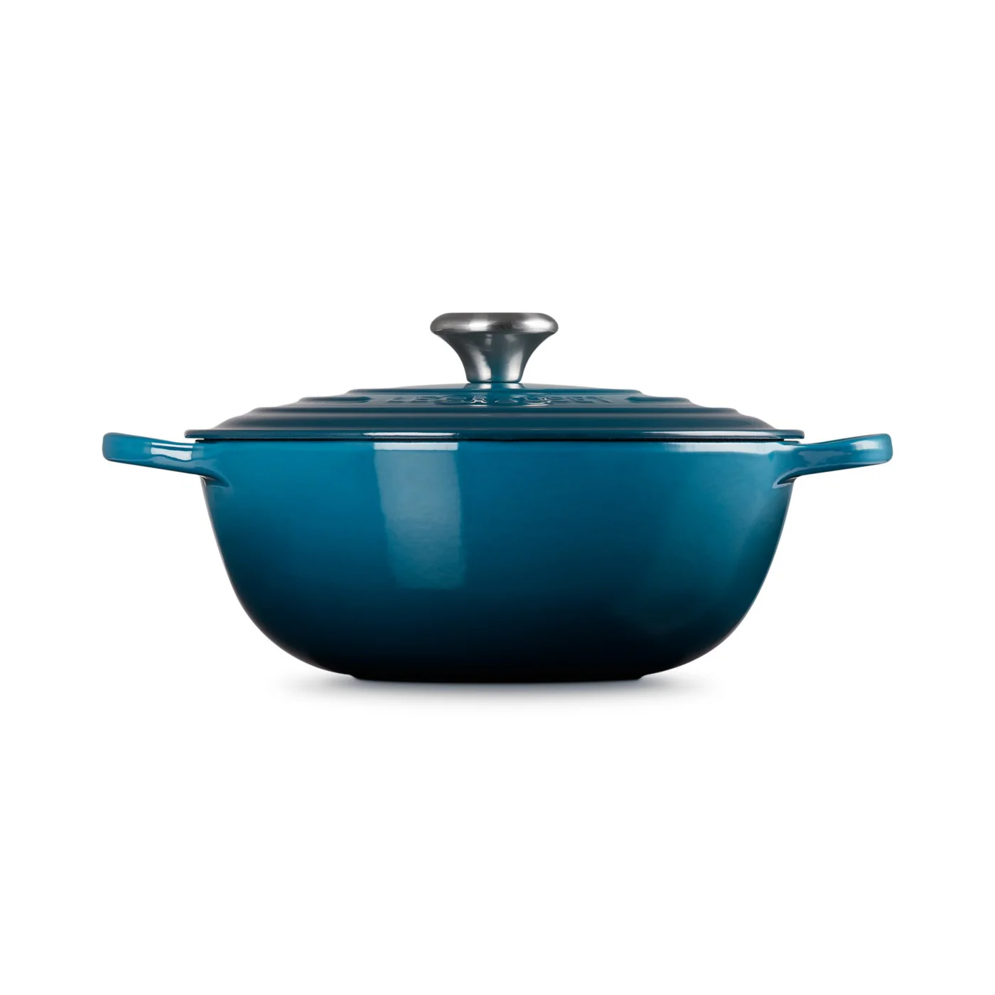 Le Creuset Pfanne La Marmite Gusseisen-Topf, Ø 26cm, Deep Teal - Image 3