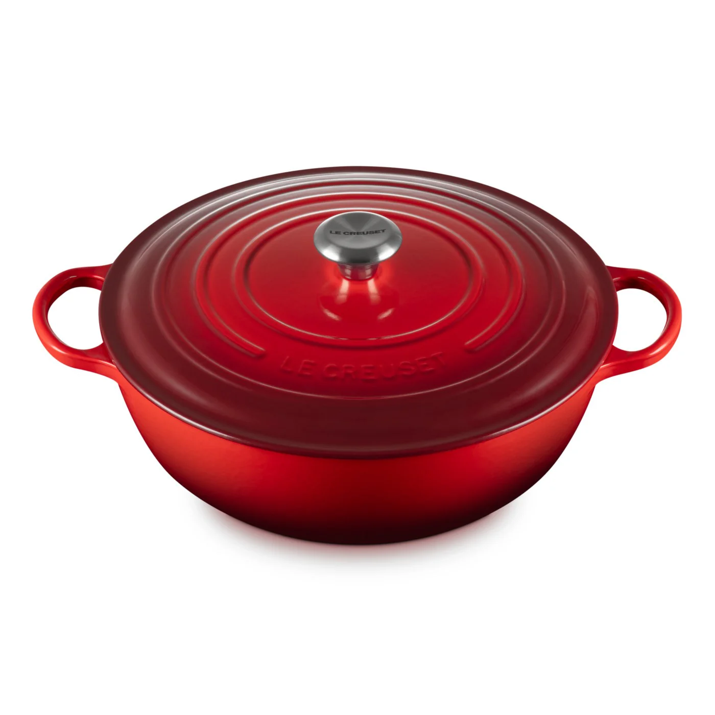 Le Creuset Pfanne La Marmite Gusseisen-Topf, Ø 32cm, Kirschrot - Image 2