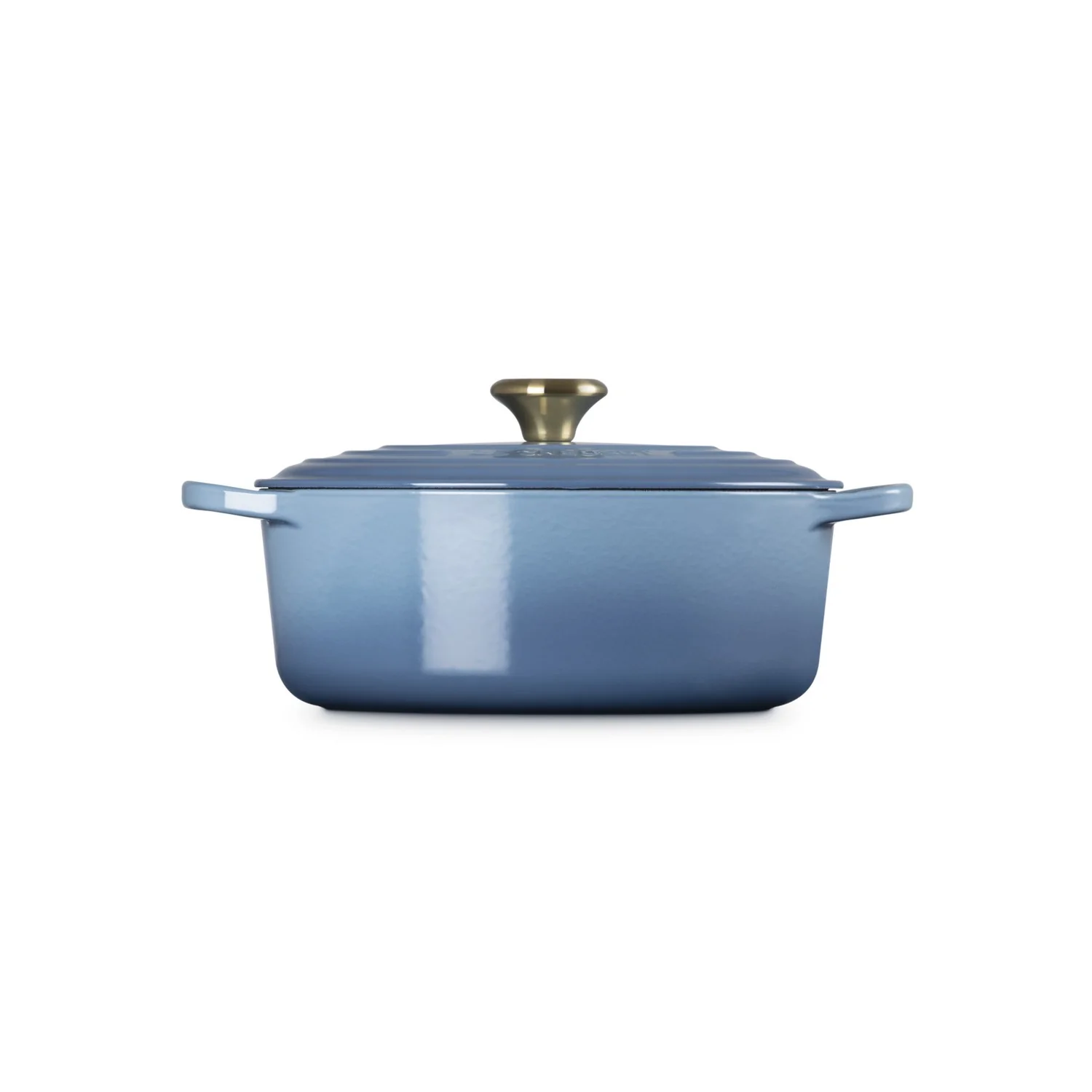 Le Creuset Pfanne Signature Bräter Oval 27 cm Chambray - Image 3