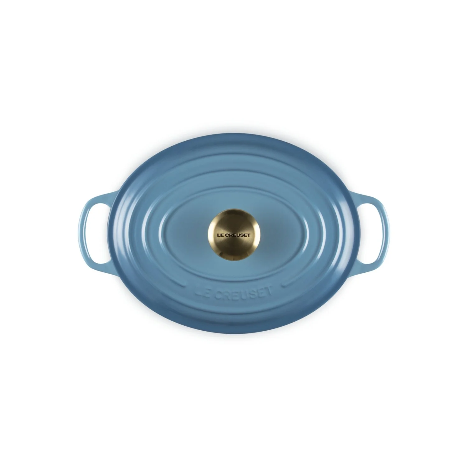 Le Creuset Pfanne Signature Bräter Oval 27 cm Chambray - Image 4