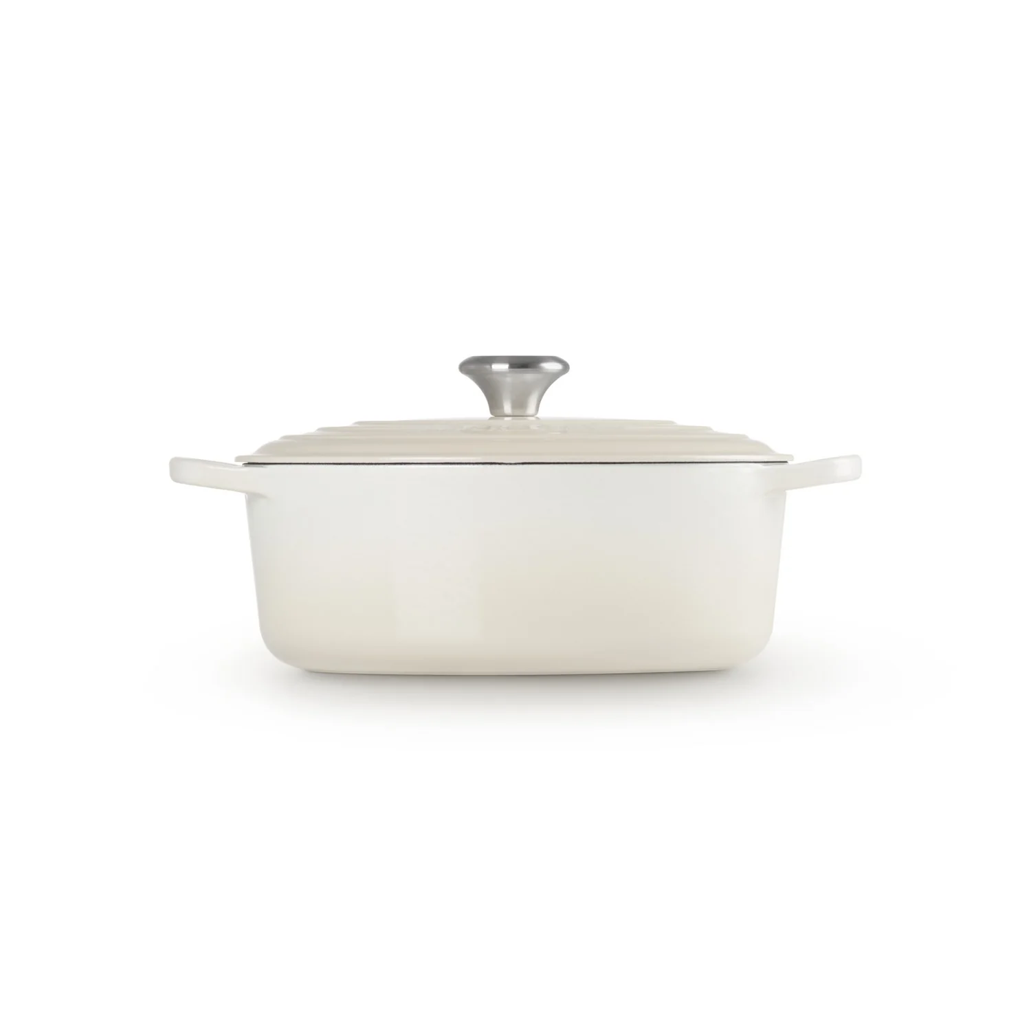 Le Creuset Pfanne Signature Bräter Oval 27 cm Meringue - Image 3