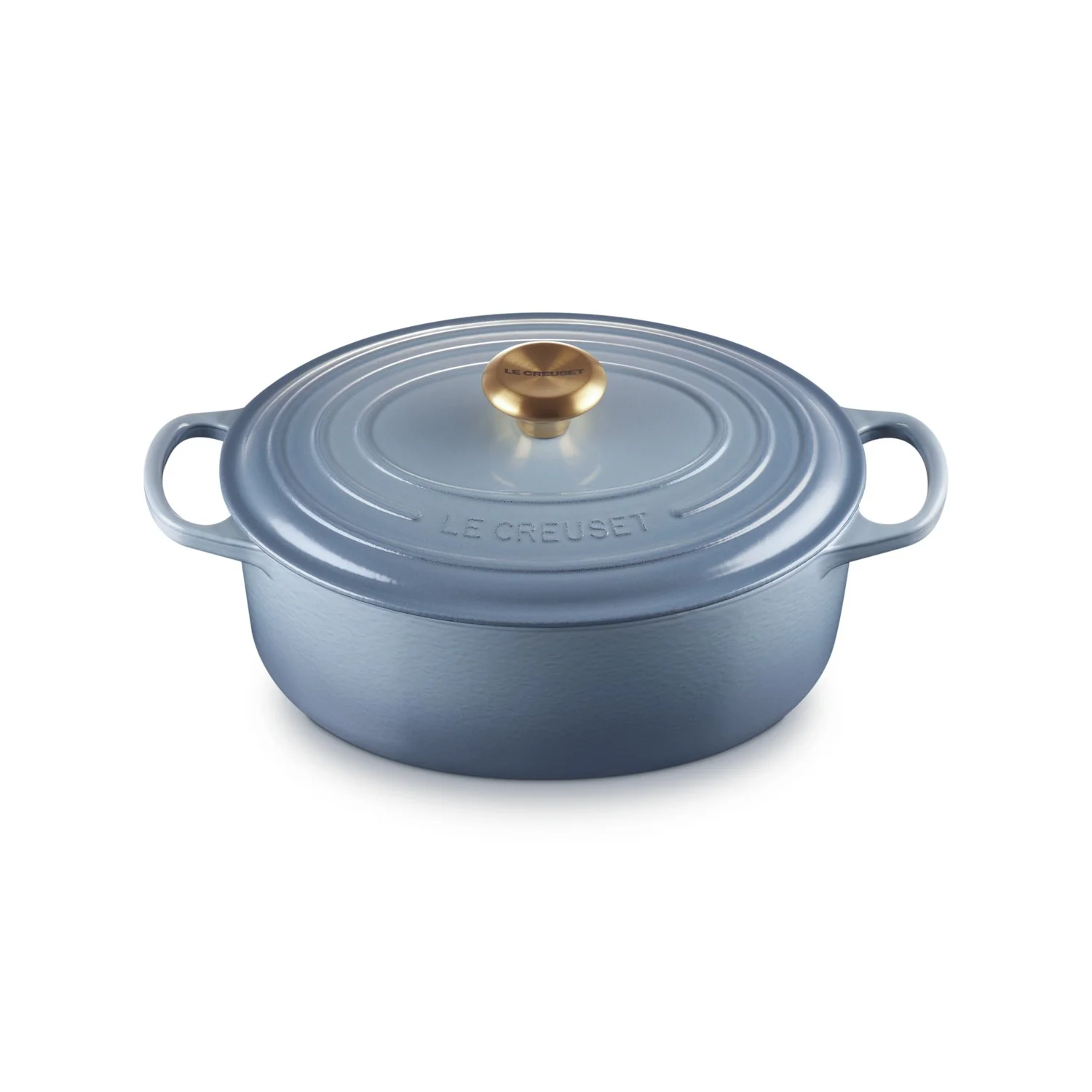 Le Creuset Pfanne Signature Bräter Oval 29 cm Chambray - Image 2