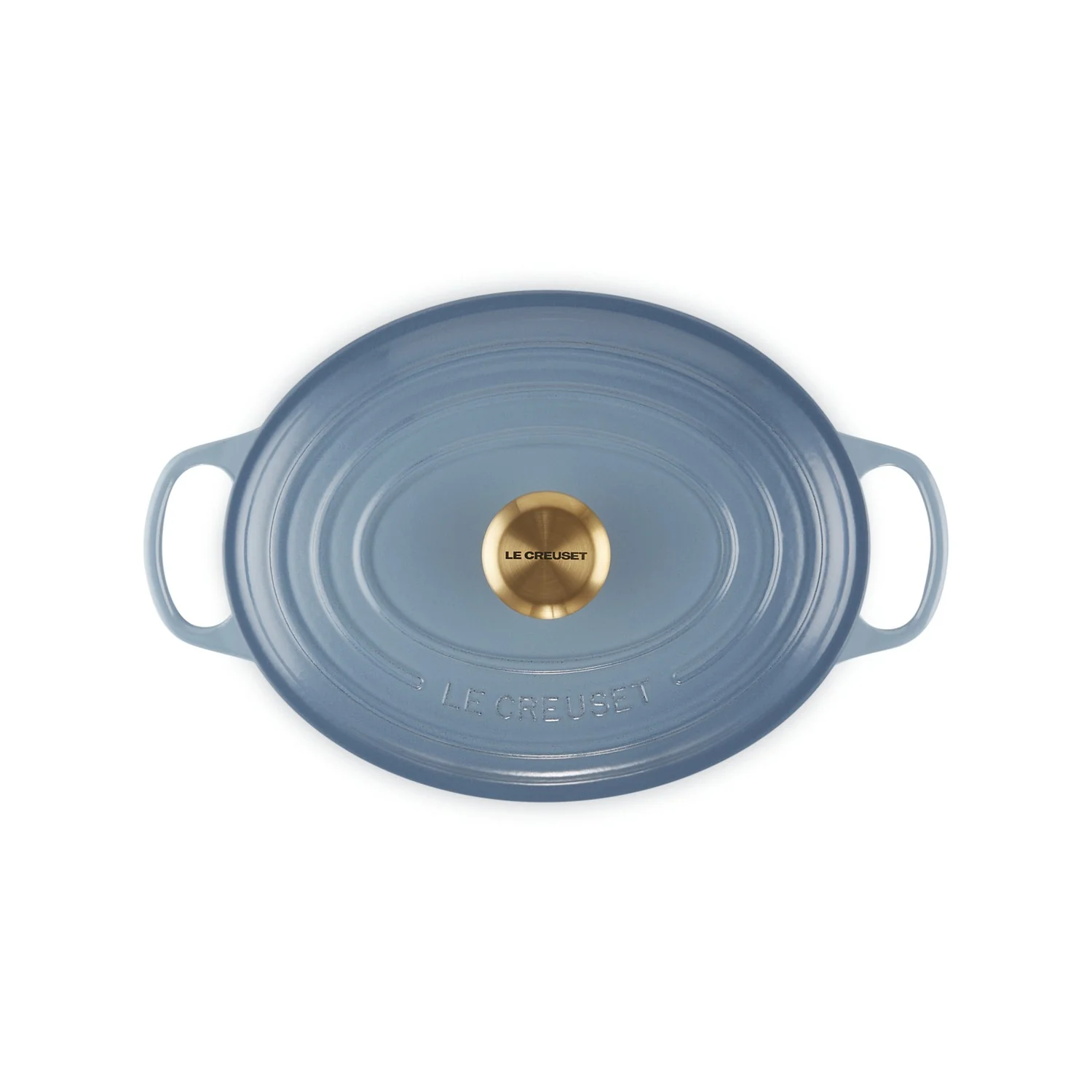 Le Creuset Pfanne Signature Bräter Oval 29 cm Chambray - Image 4