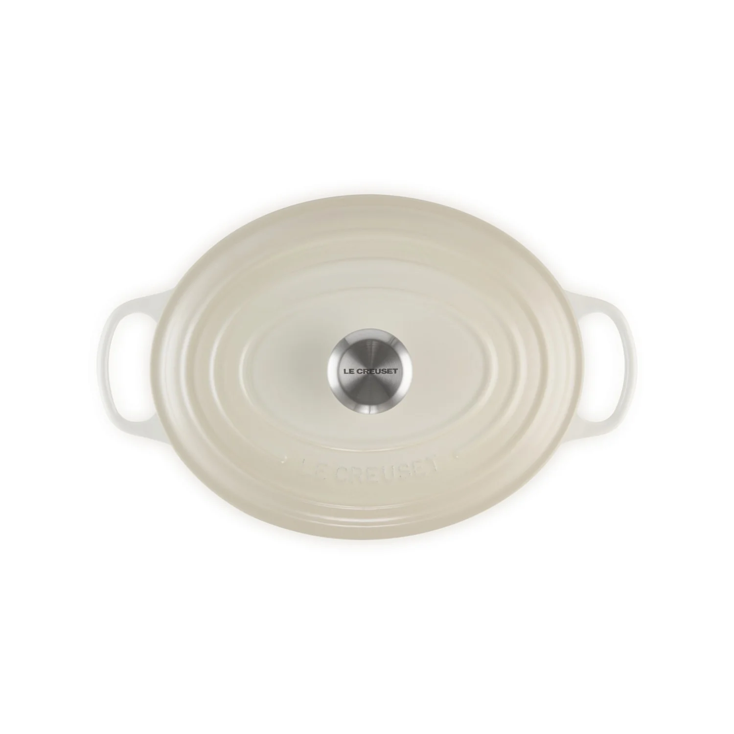 Le Creuset Pfanne Signature Bräter Oval 29 cm Meringue - Image 4