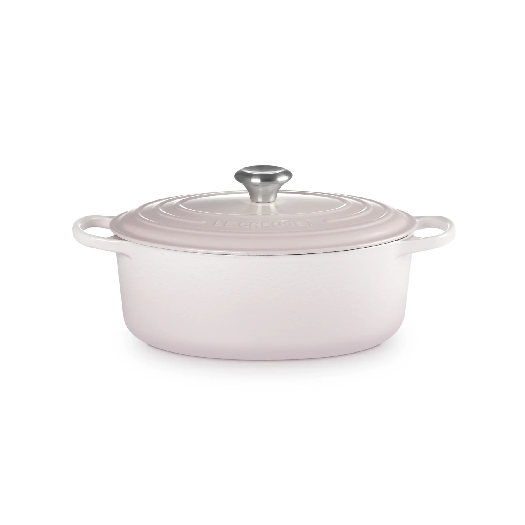 Le Creuset Pfanne Signature Bräter Oval 29 cm Shell Pink