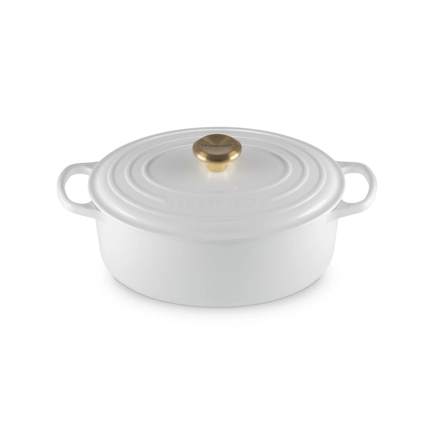Le Creuset Pfanne Signature Bräter Oval 29 cm White - Image 2