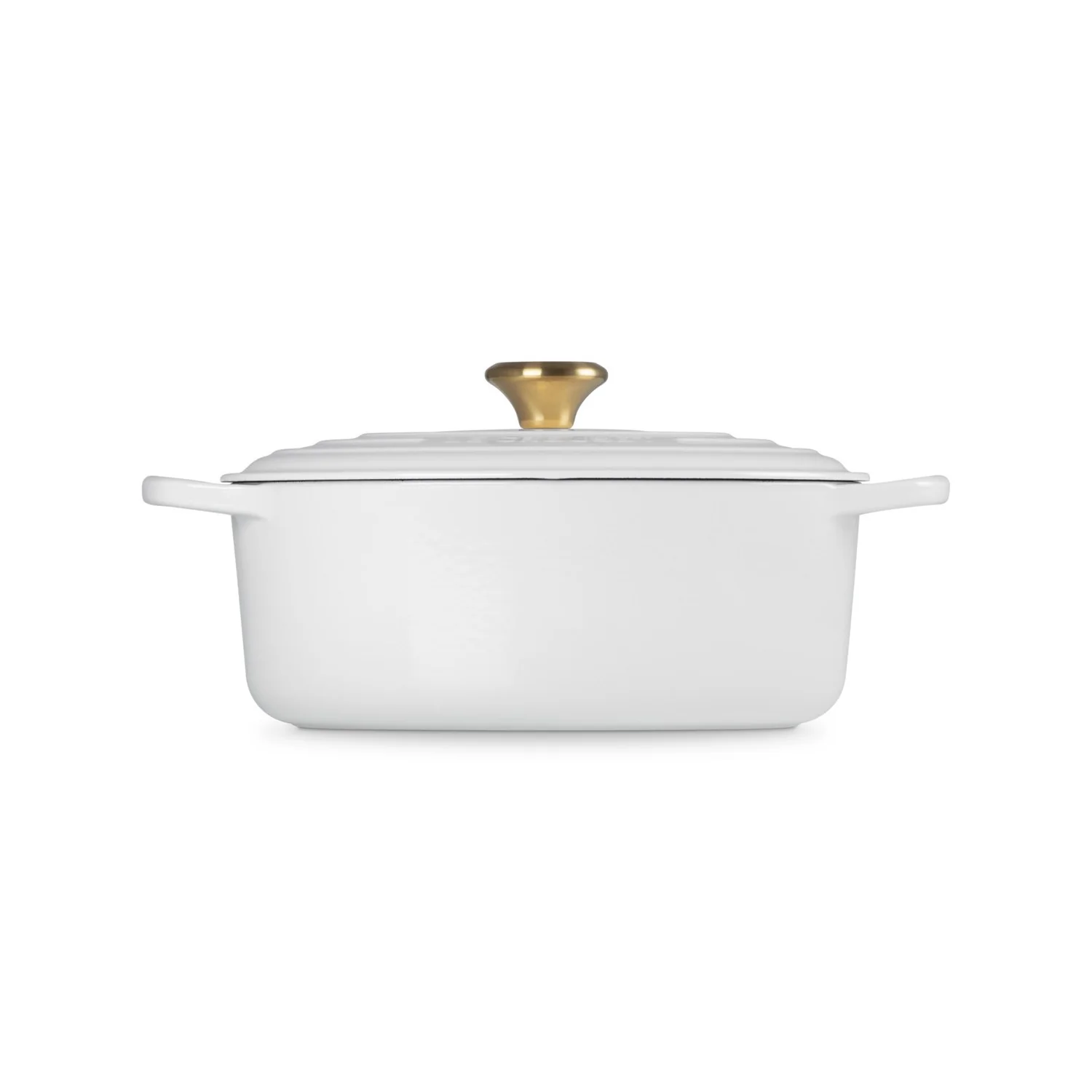 Le Creuset Pfanne Signature Bräter Oval 29 cm White - Image 3