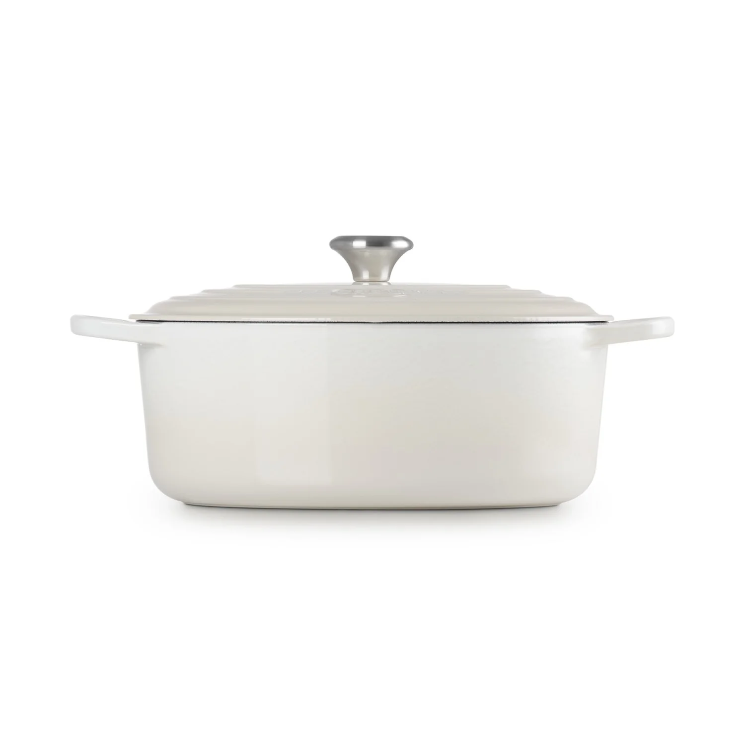 Le Creuset Pfanne Signature Bräter Oval 31 cm Meringue - Image 3