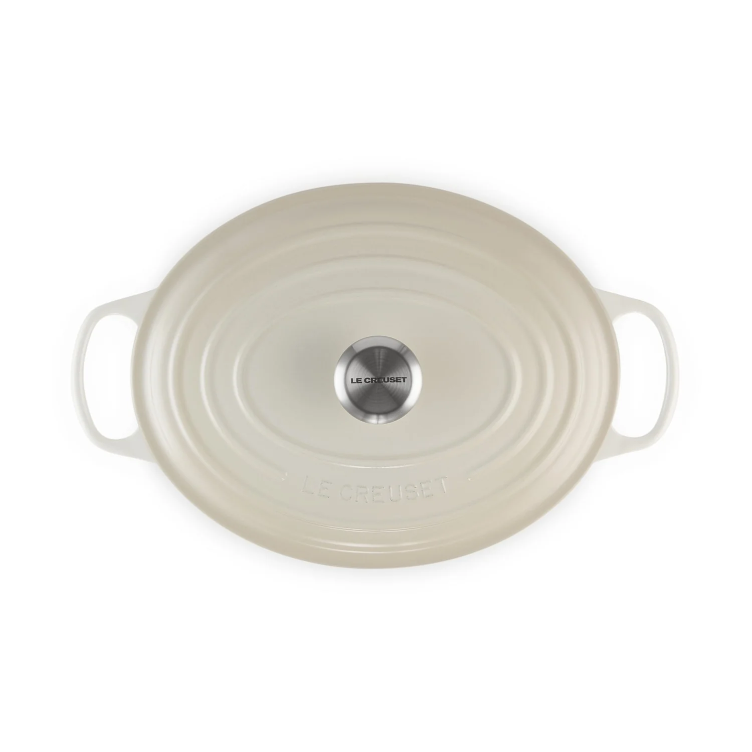 Le Creuset Pfanne Signature Bräter Oval 31 cm Meringue - Image 4
