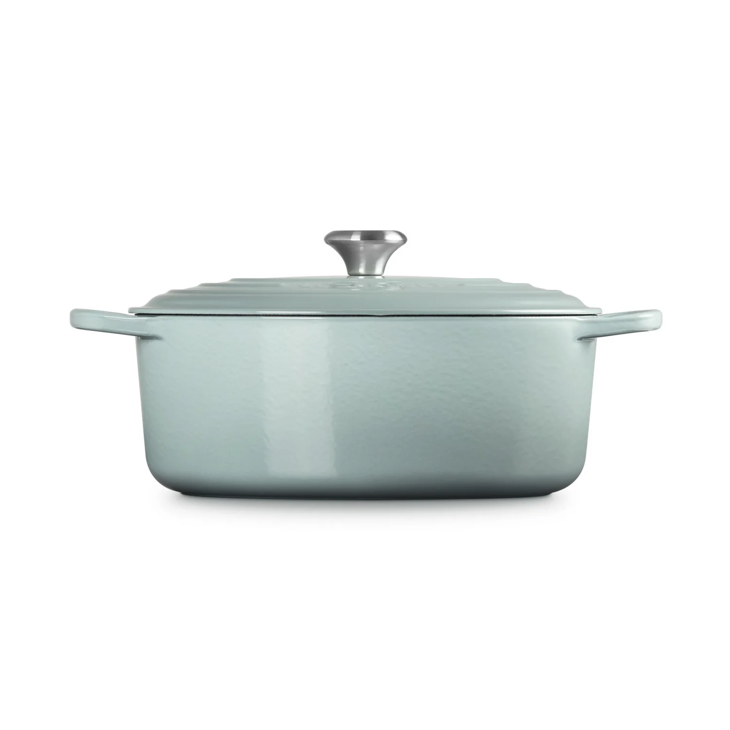 Le Creuset Pfanne Signature Bräter Oval 31 cm Sea Salt - Image 3