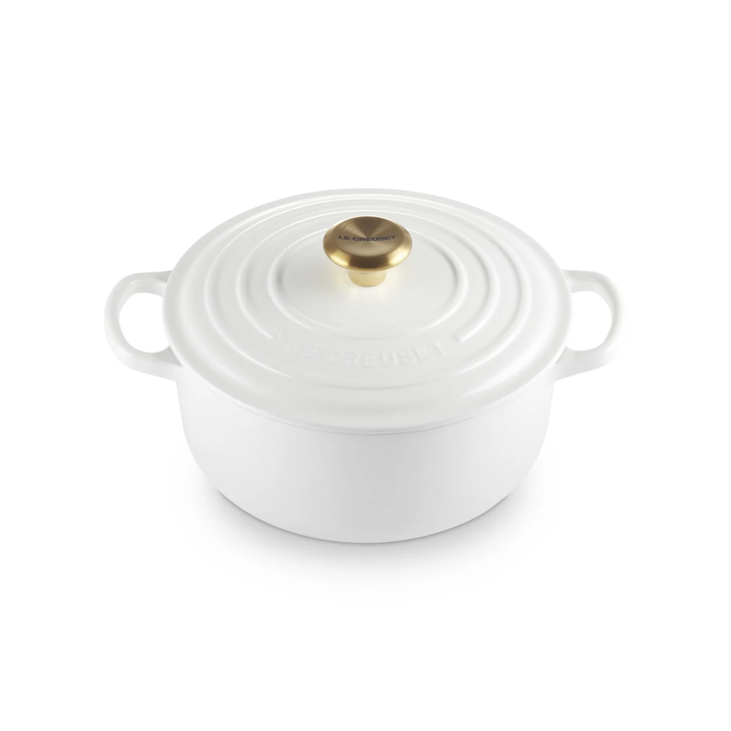 Le Creuset Pfanne Signature Bräter Round 20 cm White - Image 2