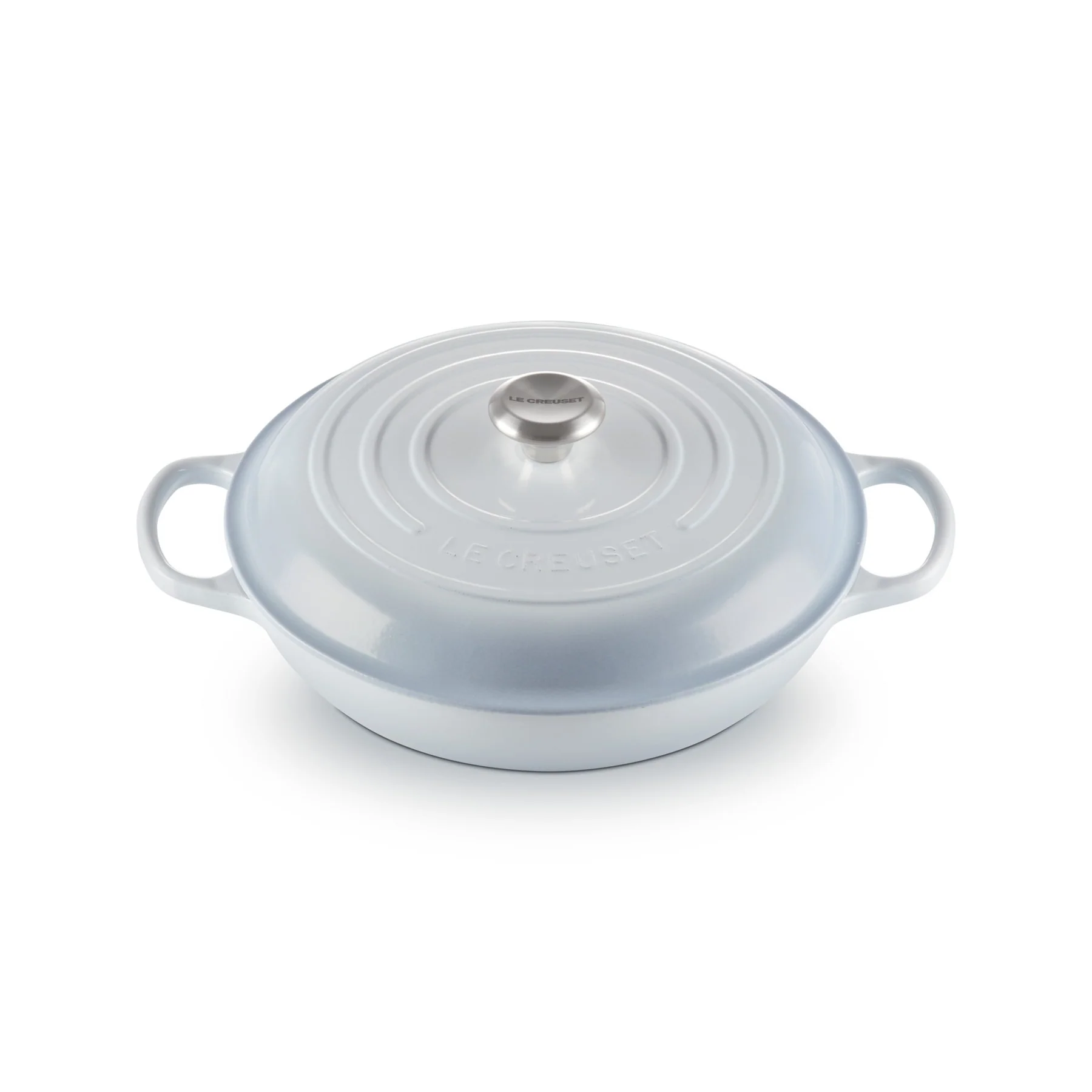 Le Creuset Pfanne Signature Gourmet Profitopf 30 cm Costal Blue - Image 2