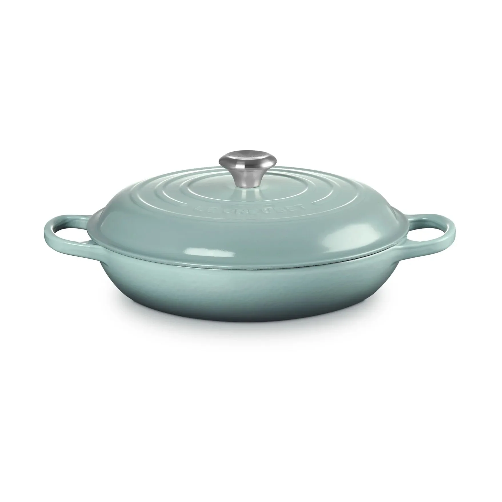 Le Creuset Pfanne Signature Gourmet Profitopf 30 cm Sea Salt - Image 4