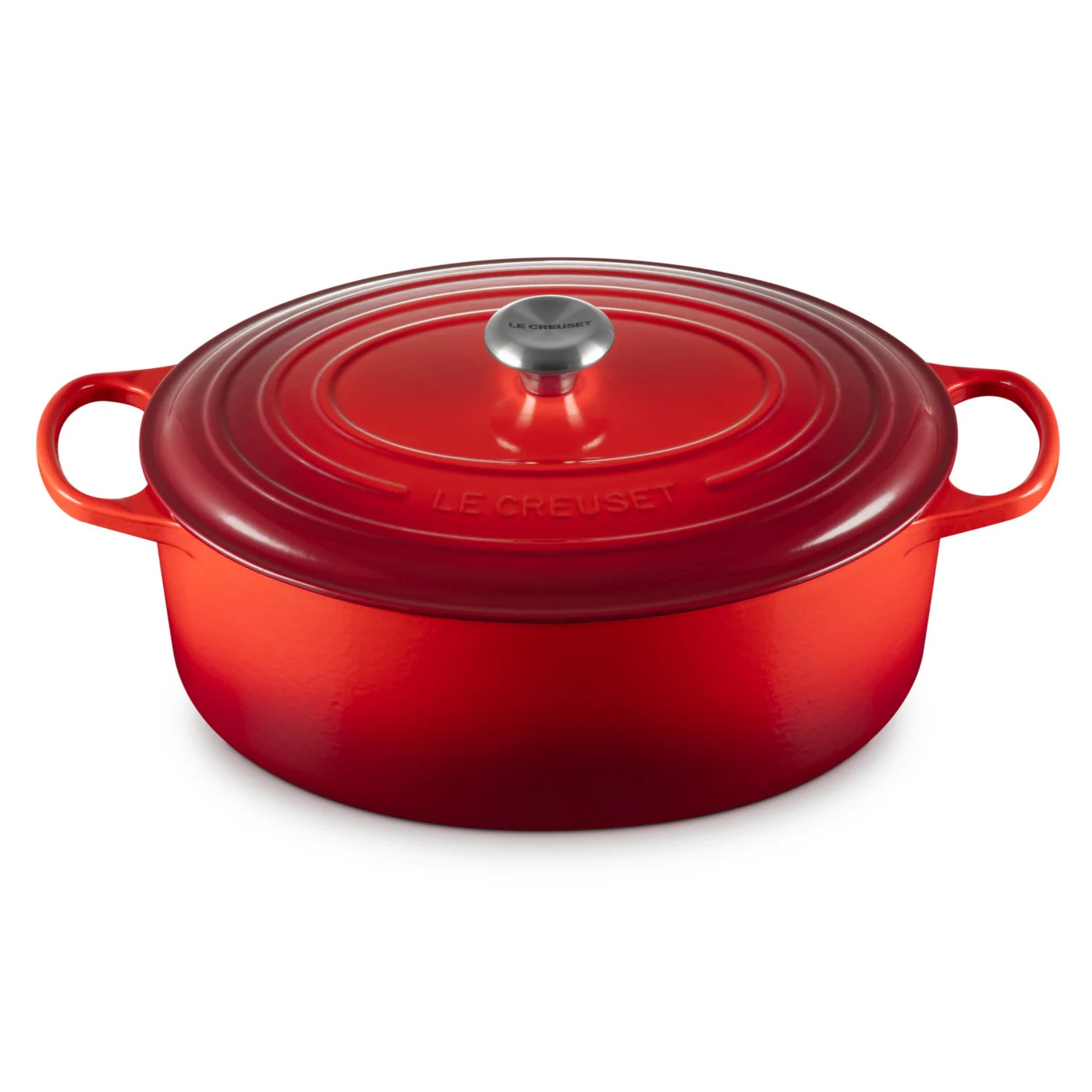 Le Creuset Pfanne Signature Gusseisen-Bräter, 35cm, oval - Image 2