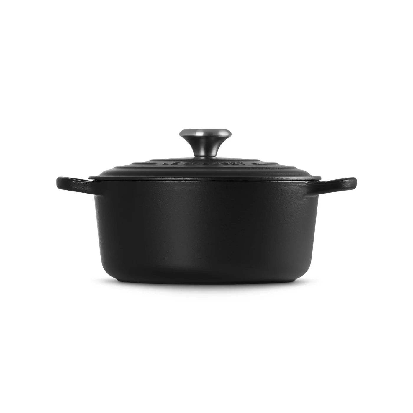 Le Creuset Pfanne Signature Gusseisen-Bräter, Ø 24cm, Schwarz matt - Image 3