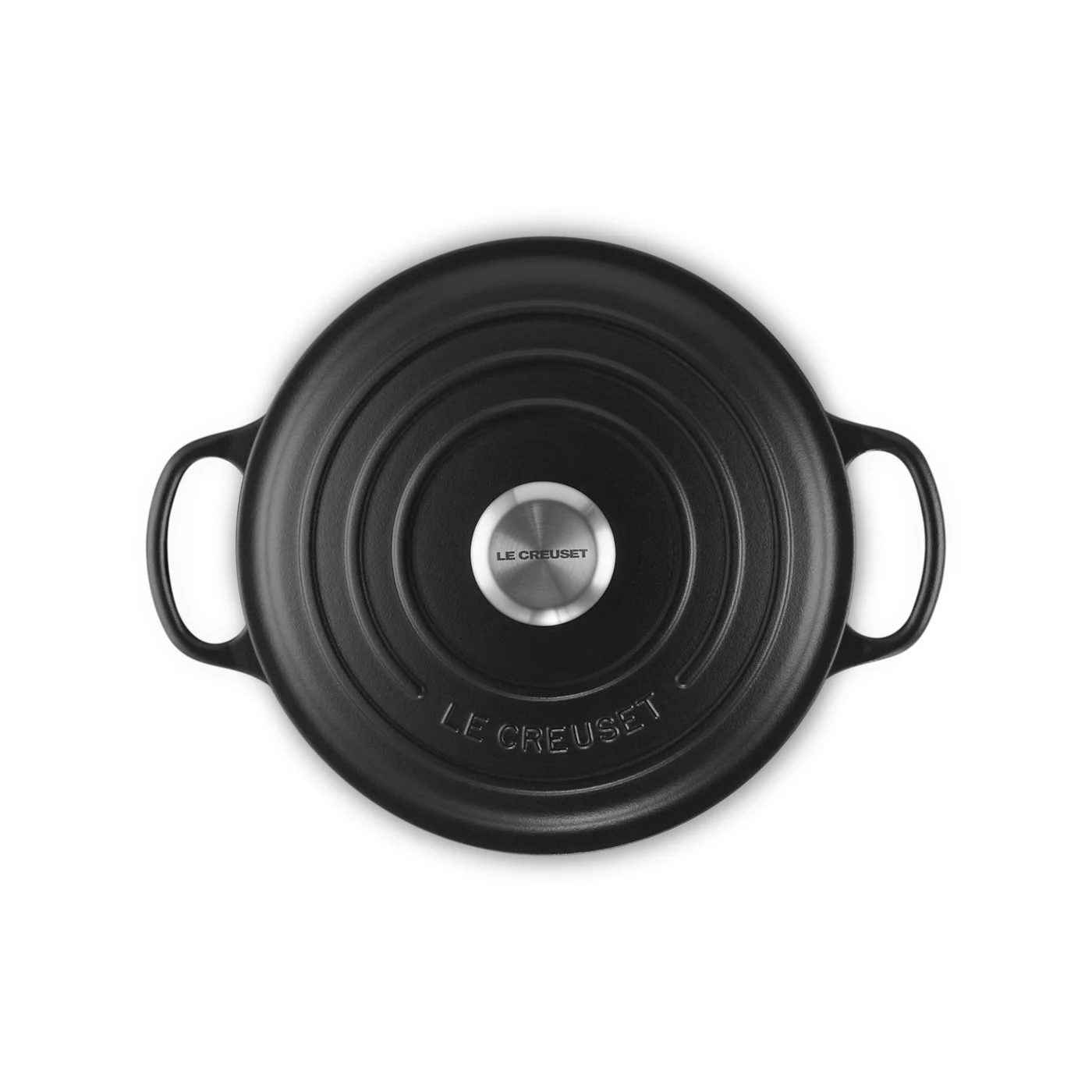 Le Creuset Pfanne Signature Gusseisen-Bräter, Ø 24cm, Schwarz matt - Image 4