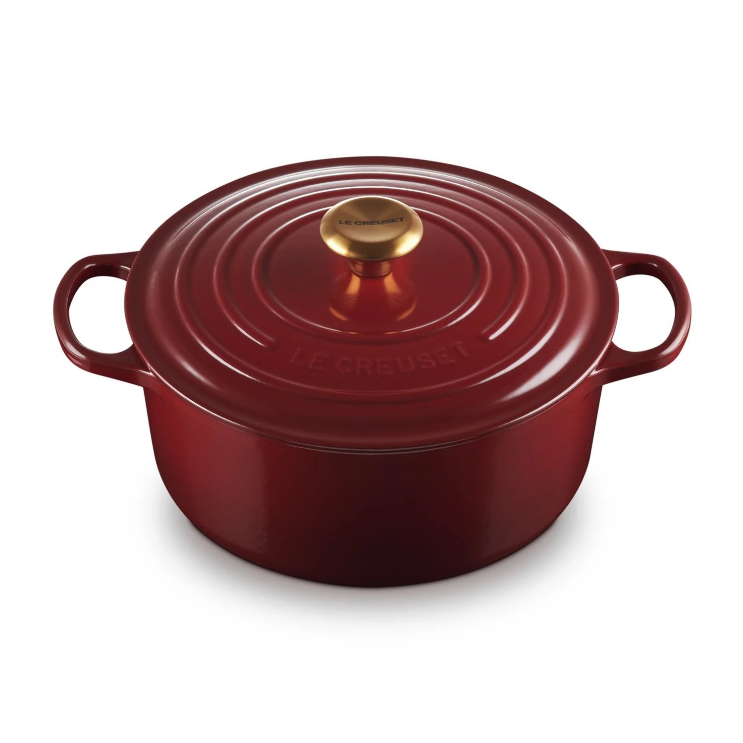 Le Creuset Pfanne Signature Gusseisen-Bräter, Ø 26cm, Kirschrot - Image 2