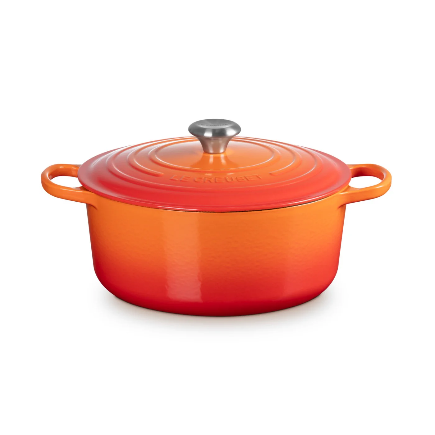 Le Creuset Pfanne Signature Gusseisen-Bräter, Ø 28cm, Ofenrot