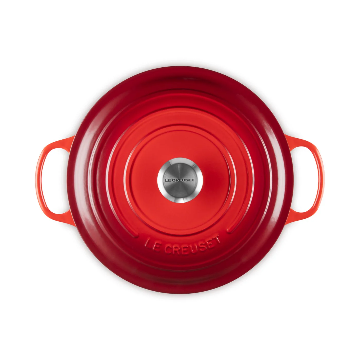 Le Creuset Pfanne Signature Gusseisen-Bräter, Ø 28cm, Kirschrot - Image 4