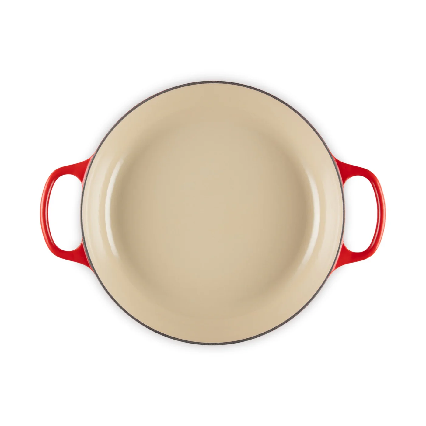 Le Creuset Pfanne Signature Gusseisen-Gourmet-Topf, Ø 30cm, Kirschrot - Image 5