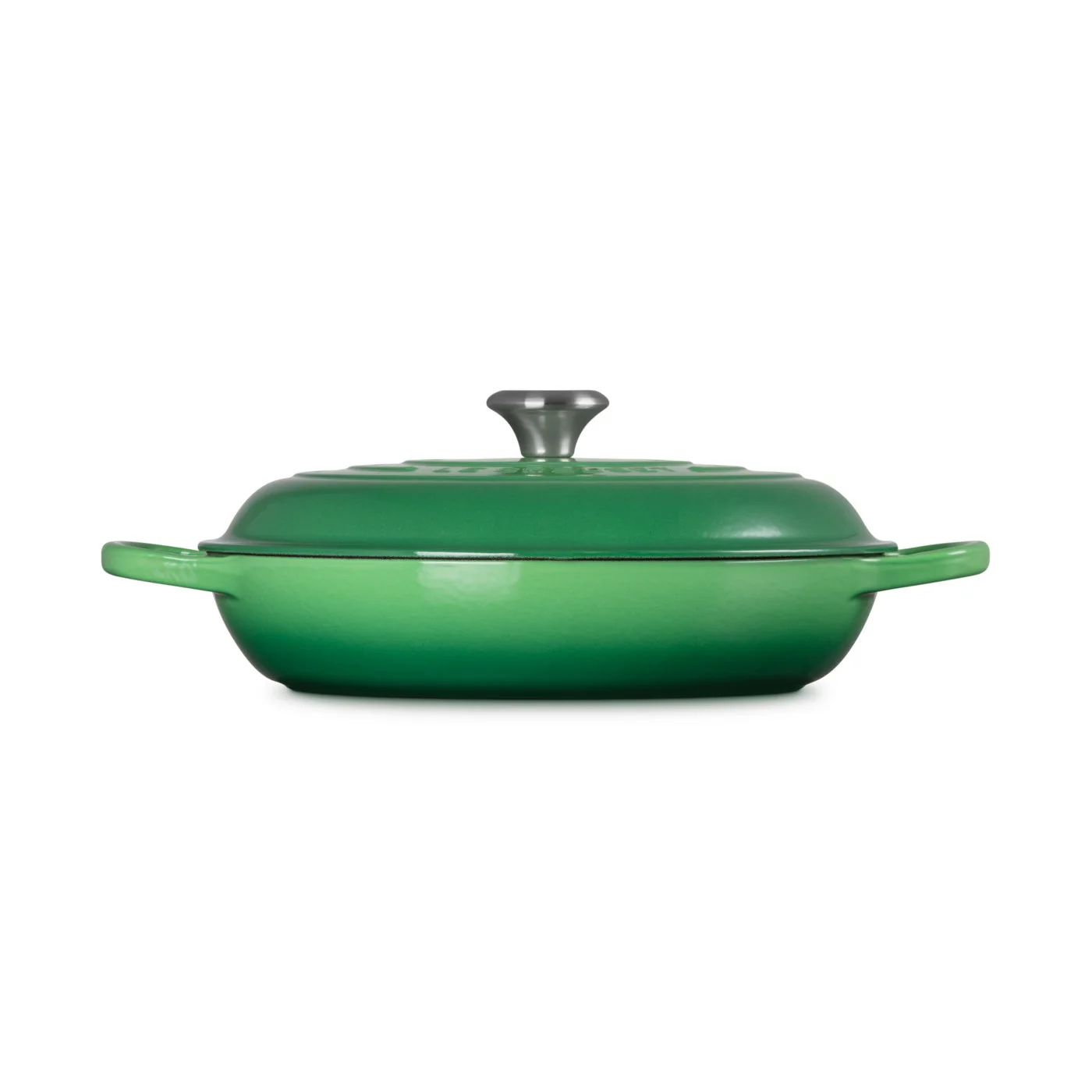 Le Creuset Pfanne Signature Gusseisen-Gourmet-Topf, Ø 30cm, grün - Image 3